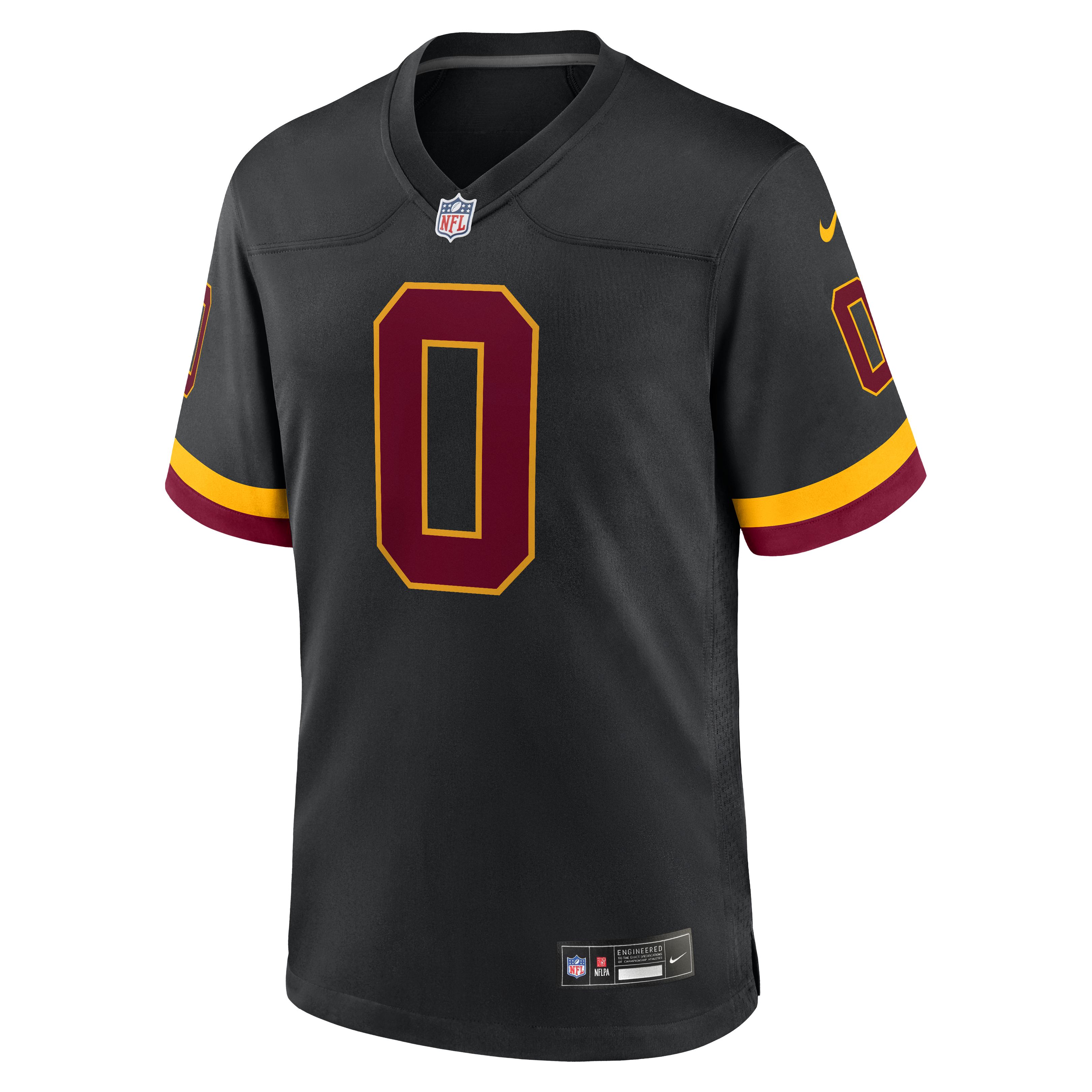 Mike Sainristil Washington Commanders Nike Hail Raiser Alternate Game Jersey - Black