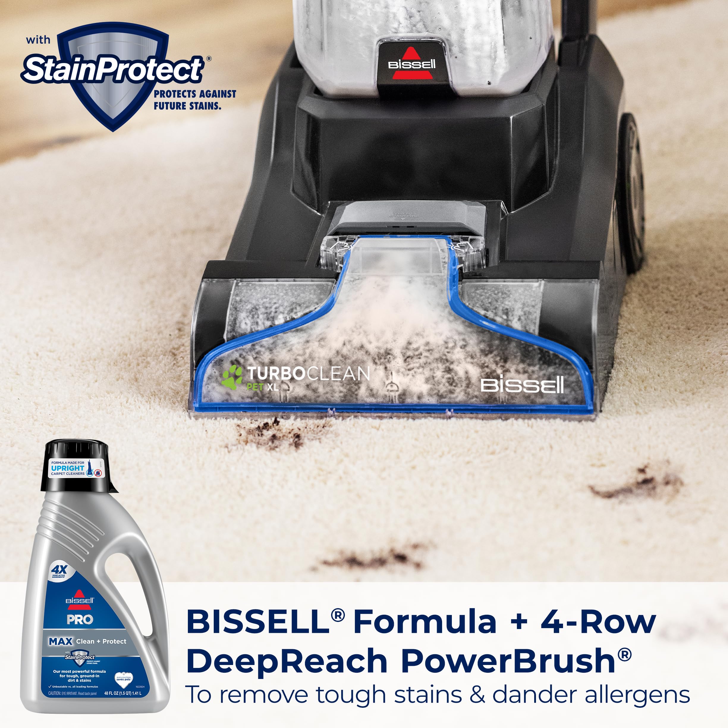 BISSELL TurboClean Pet XL Carpet Cleaner & Stain Tool
