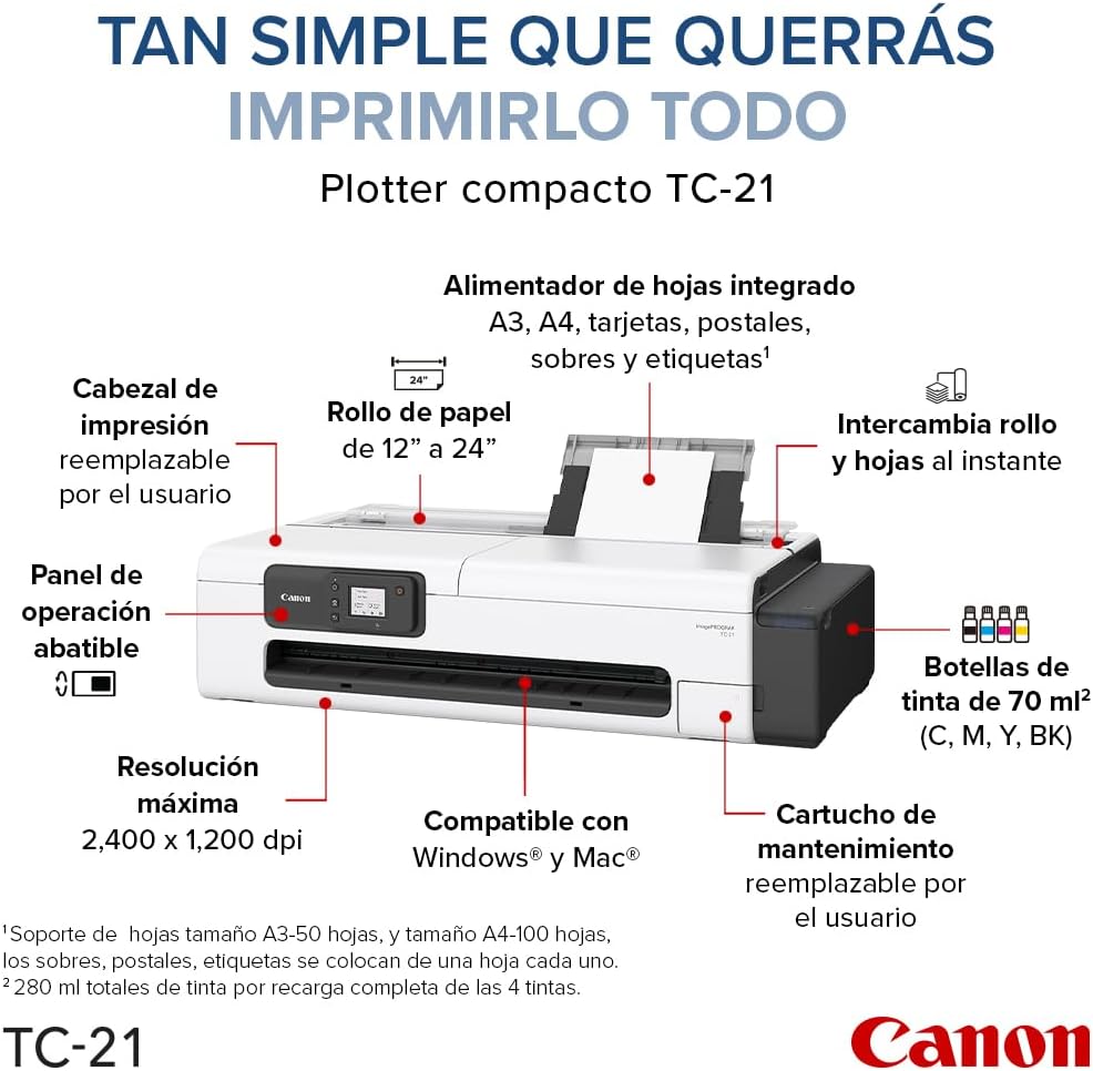 Canon imagePROGRAF TC-21 24