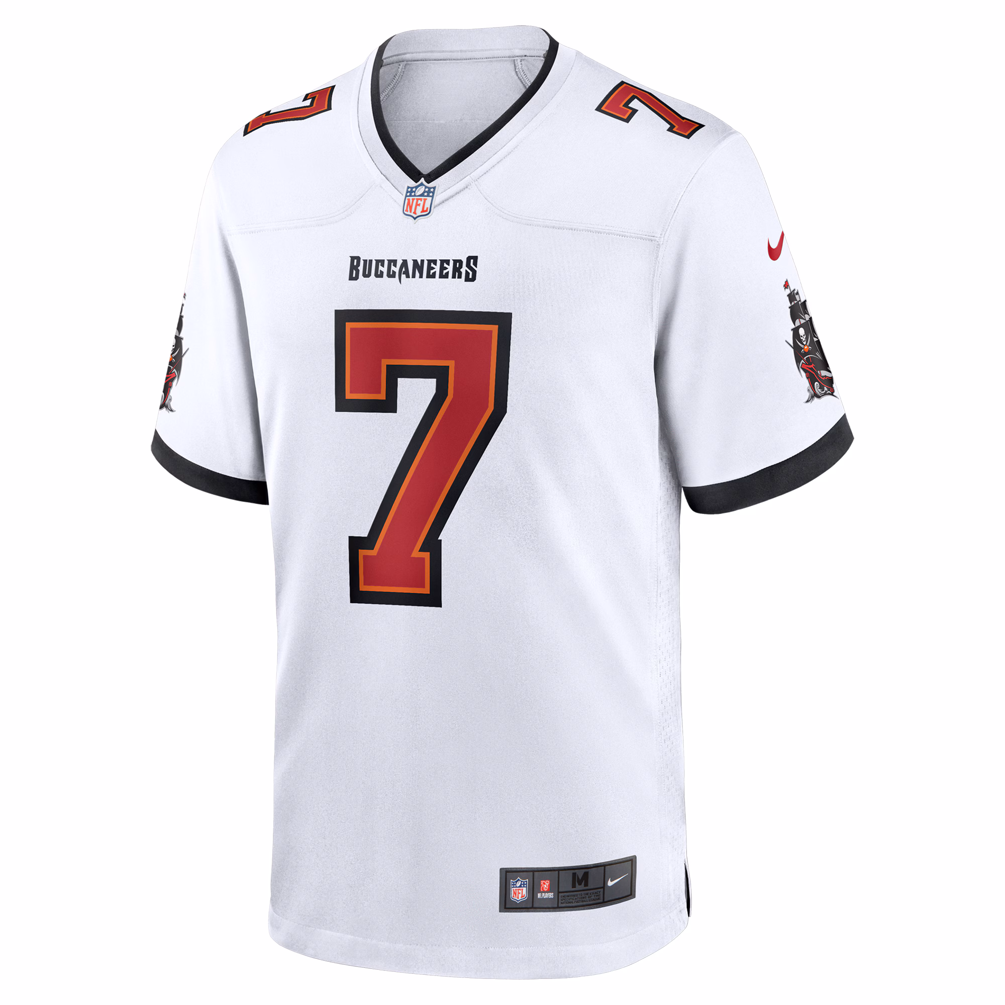 Bucky Irving Tampa Bay Buccaneers Nike Game Jersey -  White