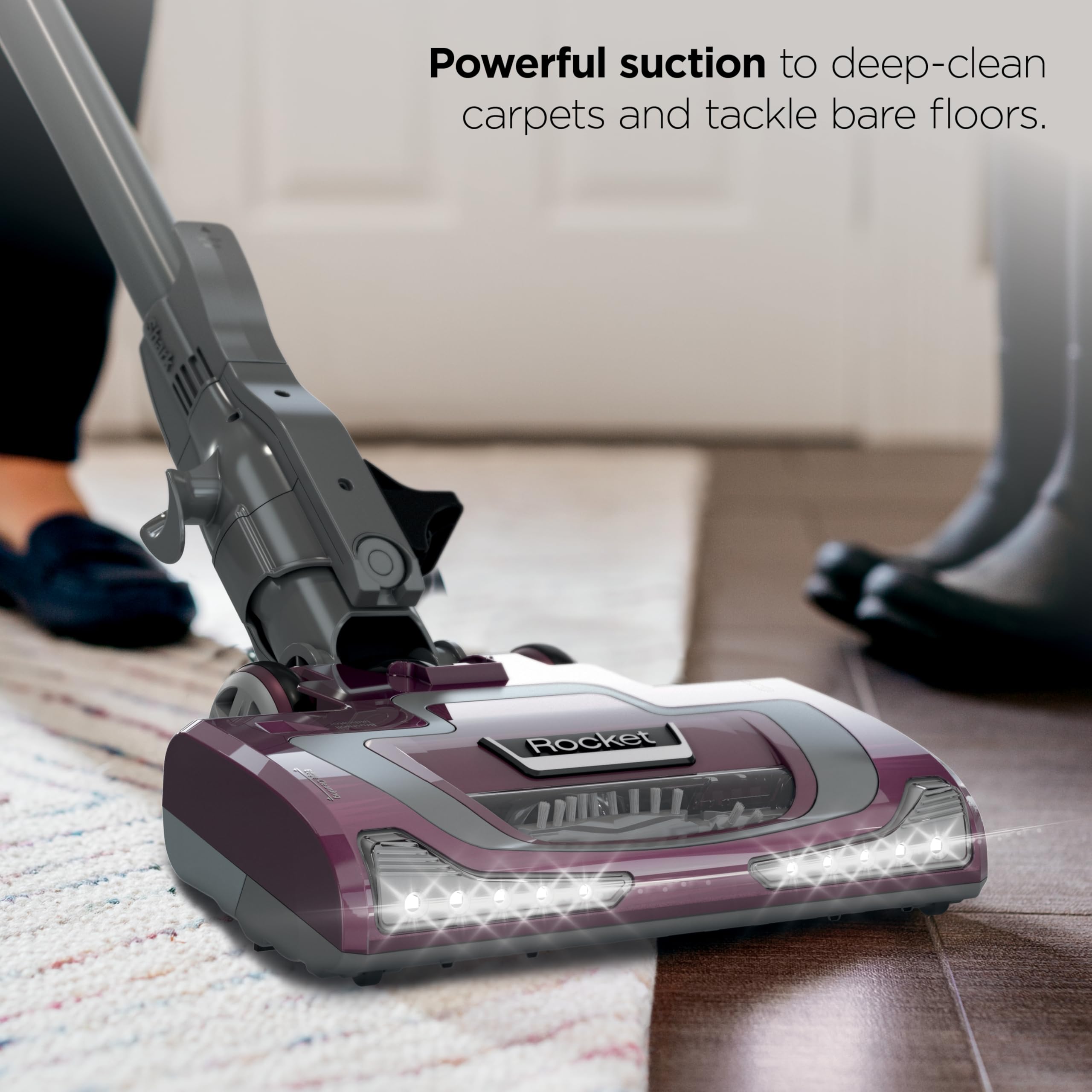 SHARK HV322 Rocket Pet Plus Vacuum with LED Headlights