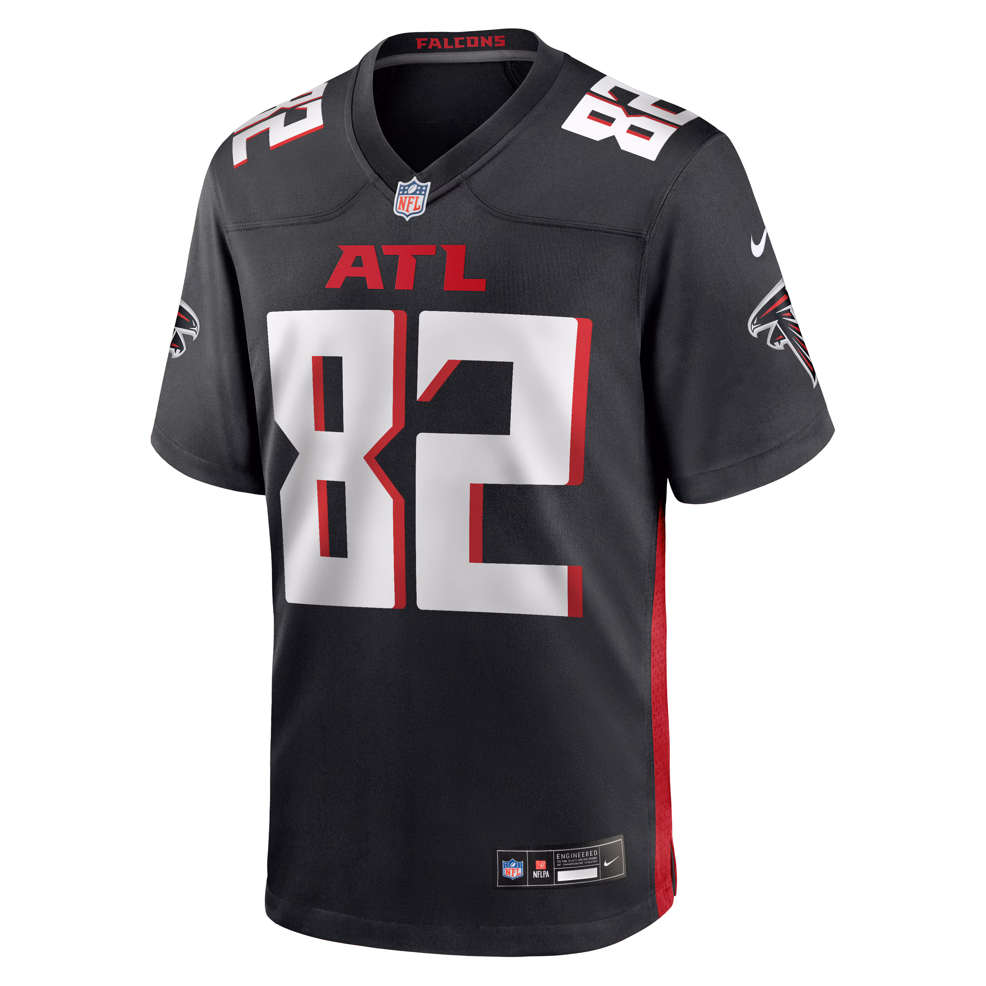 Casey Washington Atlanta Falcons Nike Team Game Jersey -  Black