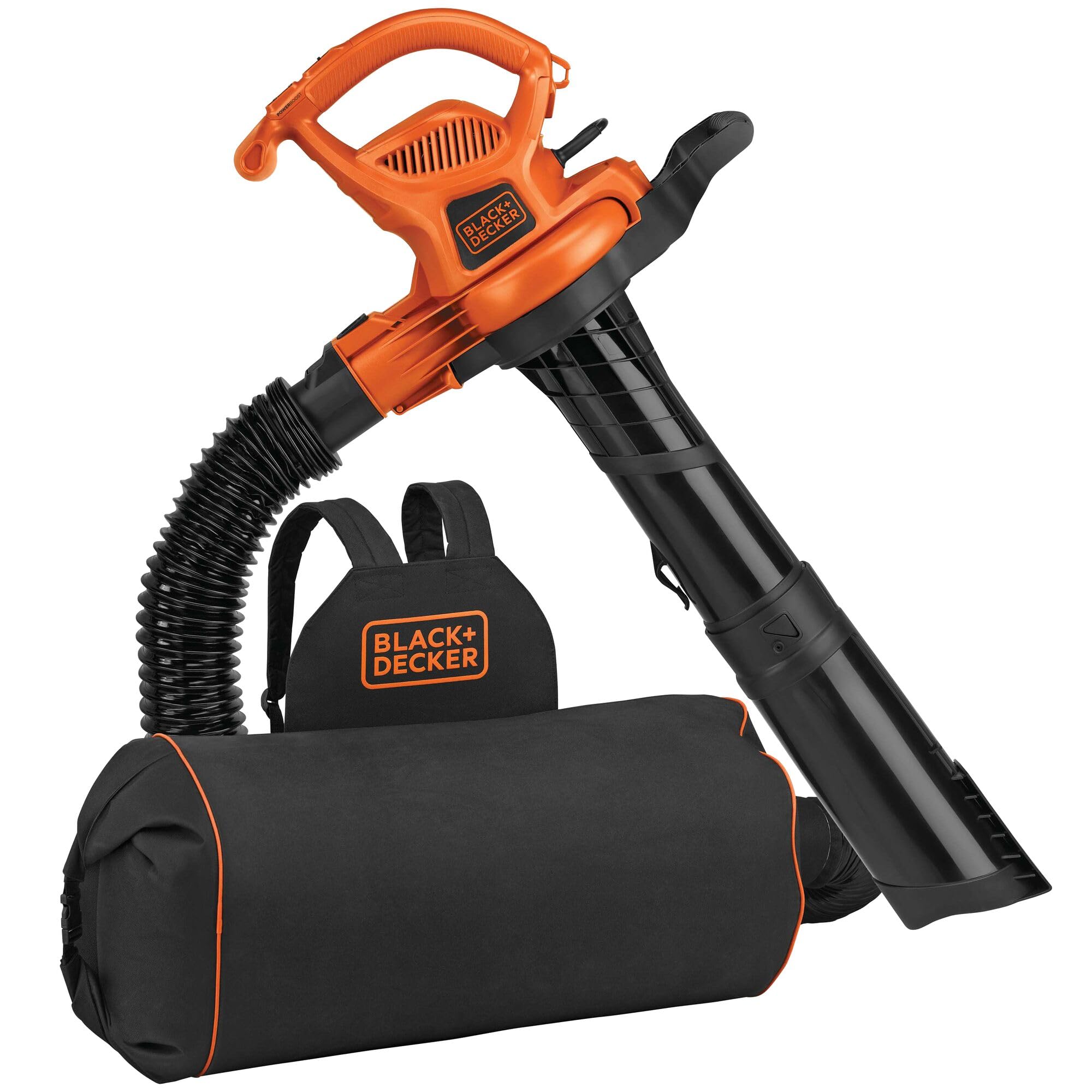 BLACK+DECKER BEBL7000 Leaf Blower, Vacuum & Mulcher 3-in-1