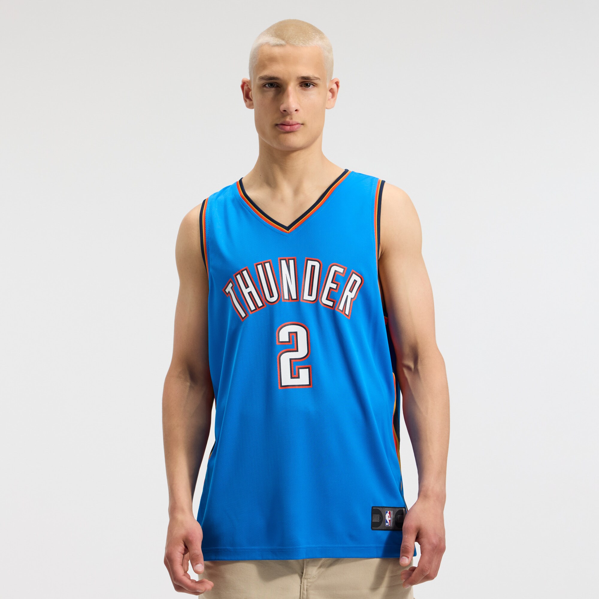 Shai Gilgeous-Alexander Oklahoma City Thunder Fanatics Fast Break Replica Player Jersey - Icon Edition - Blue