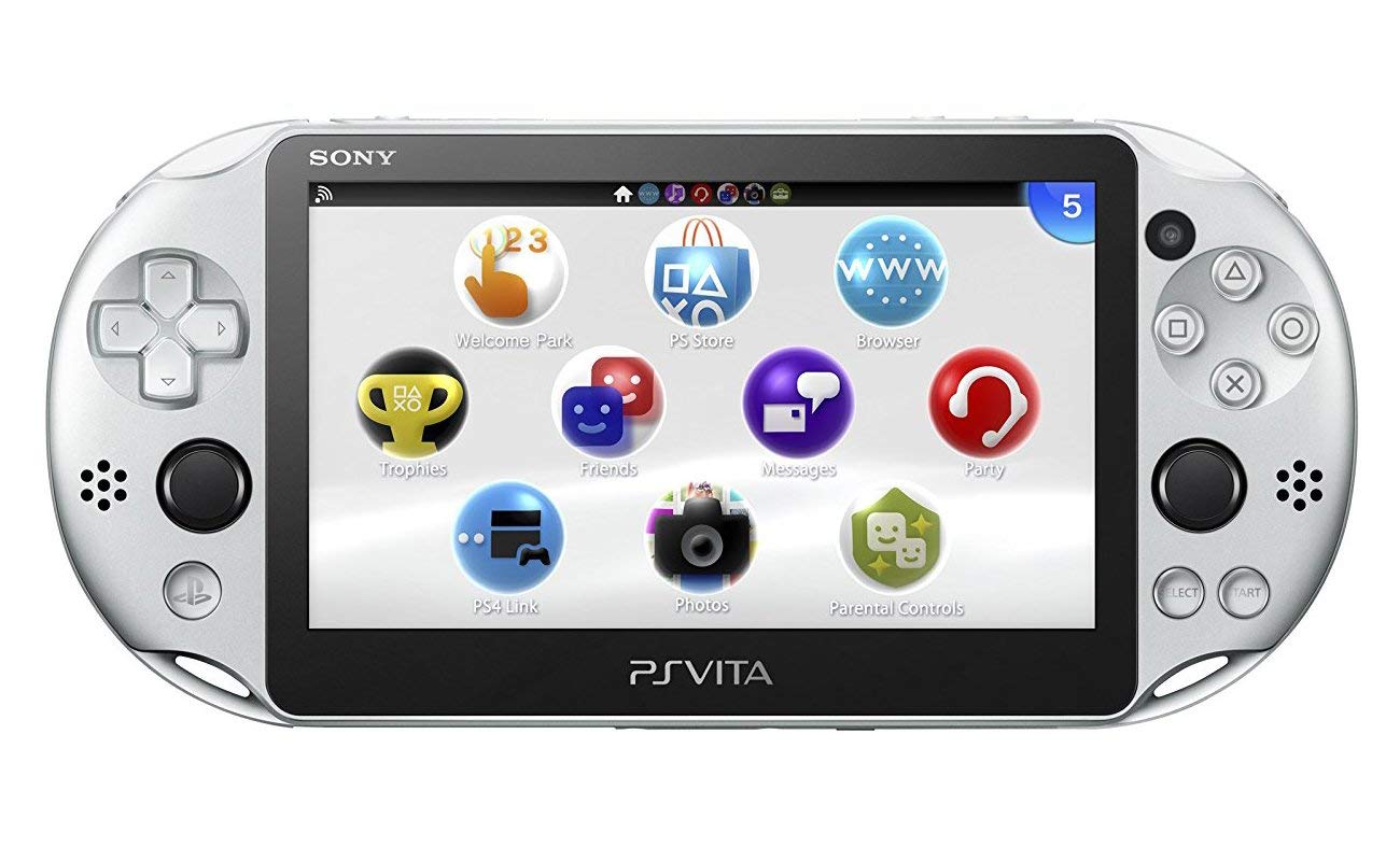 PlayStation Vita Wi-Fi Silver PCH-2000 ZA25 (Renewed)