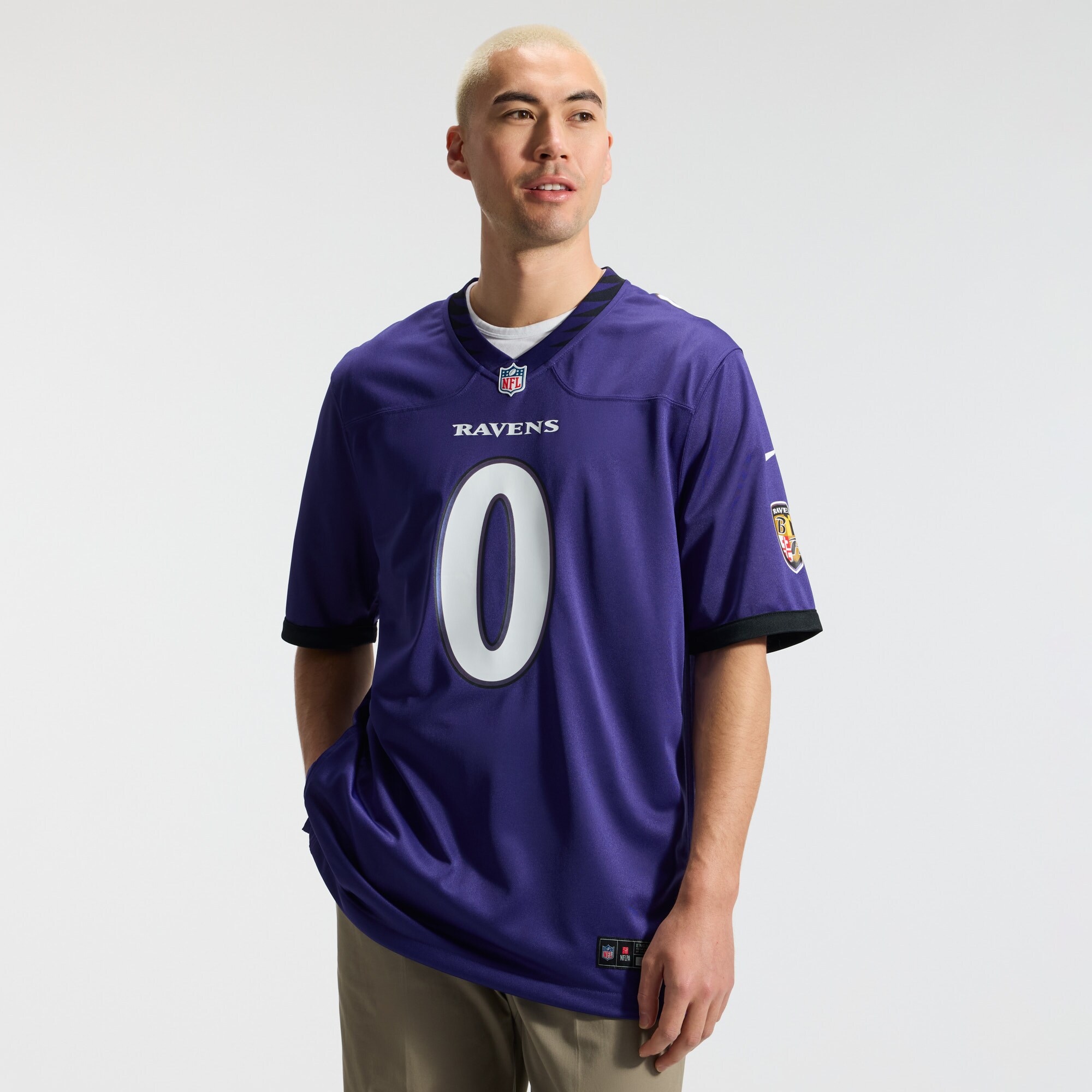 Roquan Smith Baltimore Ravens Nike Team Game Jersey - Purple