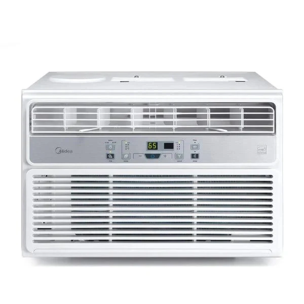 Midea MAW06R1BWT Window Air Conditioner 6000 BTU EasyCool AC (Cooling Dehumidifier and Fan Functions) for Rooms Up to 250 Sq ft.
