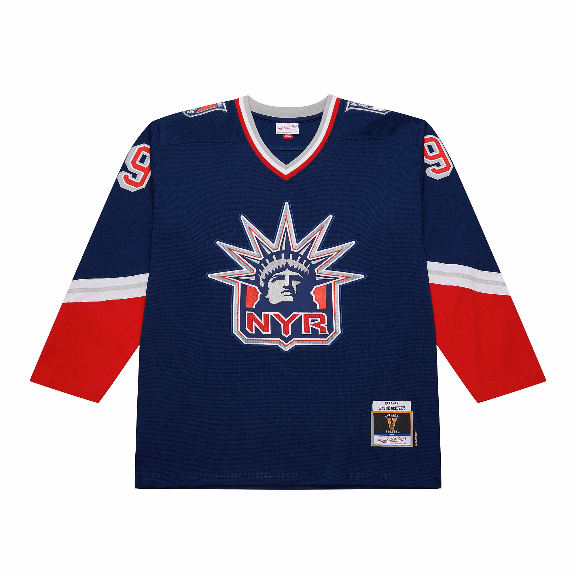 Wayne Gretzky New York Rangers Mitchell & Ness Youth 1996/97   Power Play Player Jersey