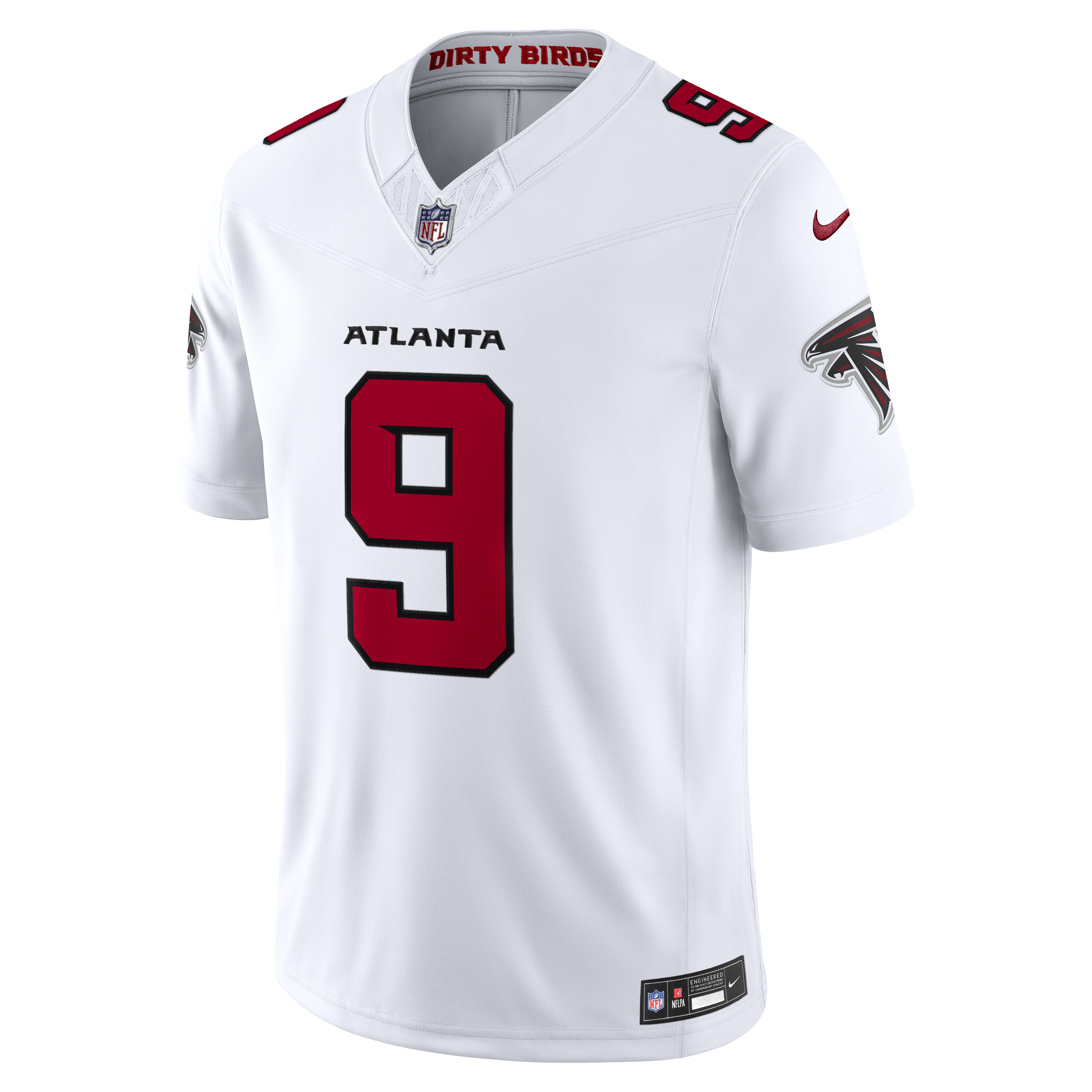 Michael Penix Jr. Atlanta Falcons Nike Vapor F.U.S.E. Stitched Limited Jersey - White