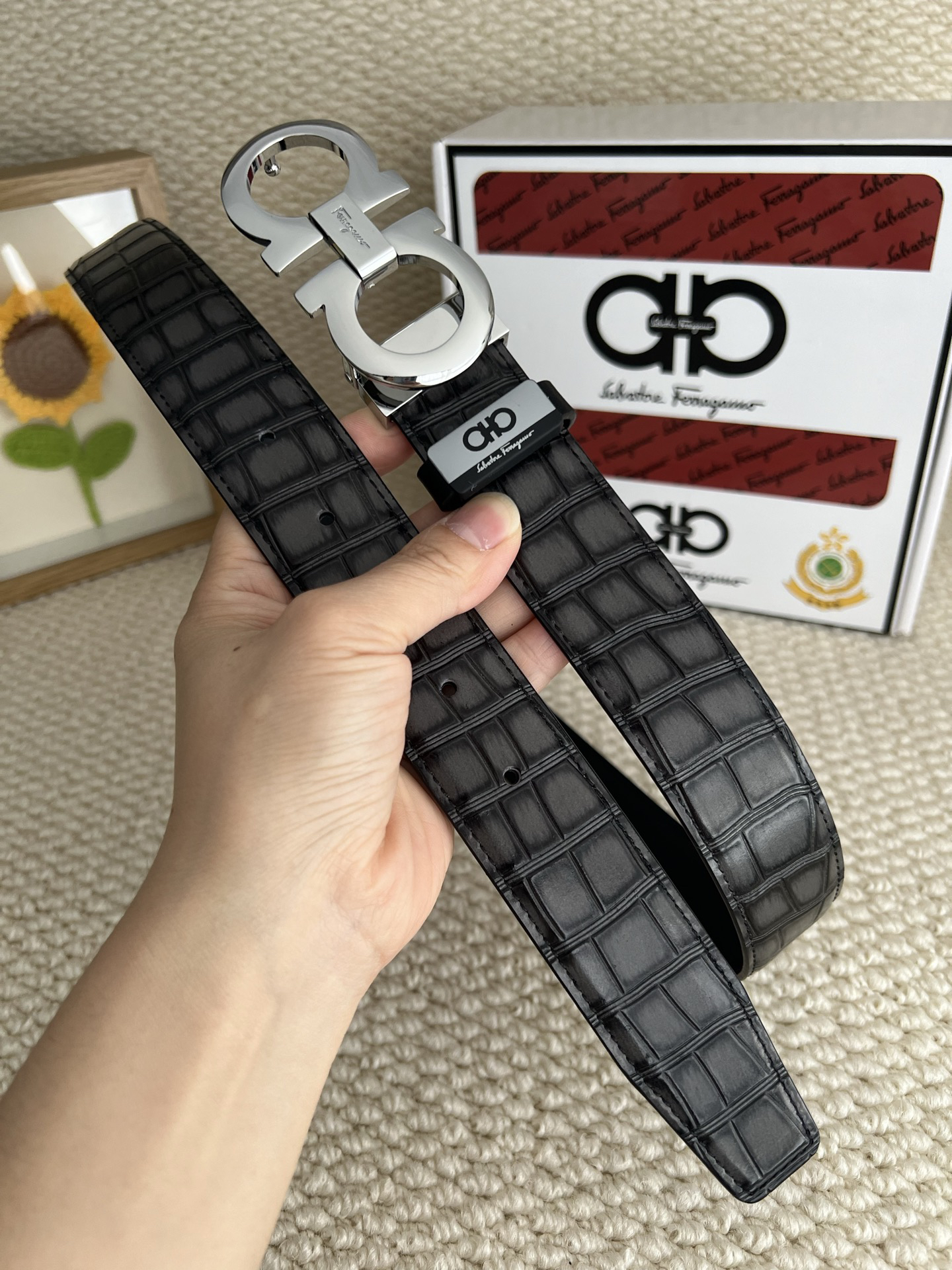 Ferragamo belt-86