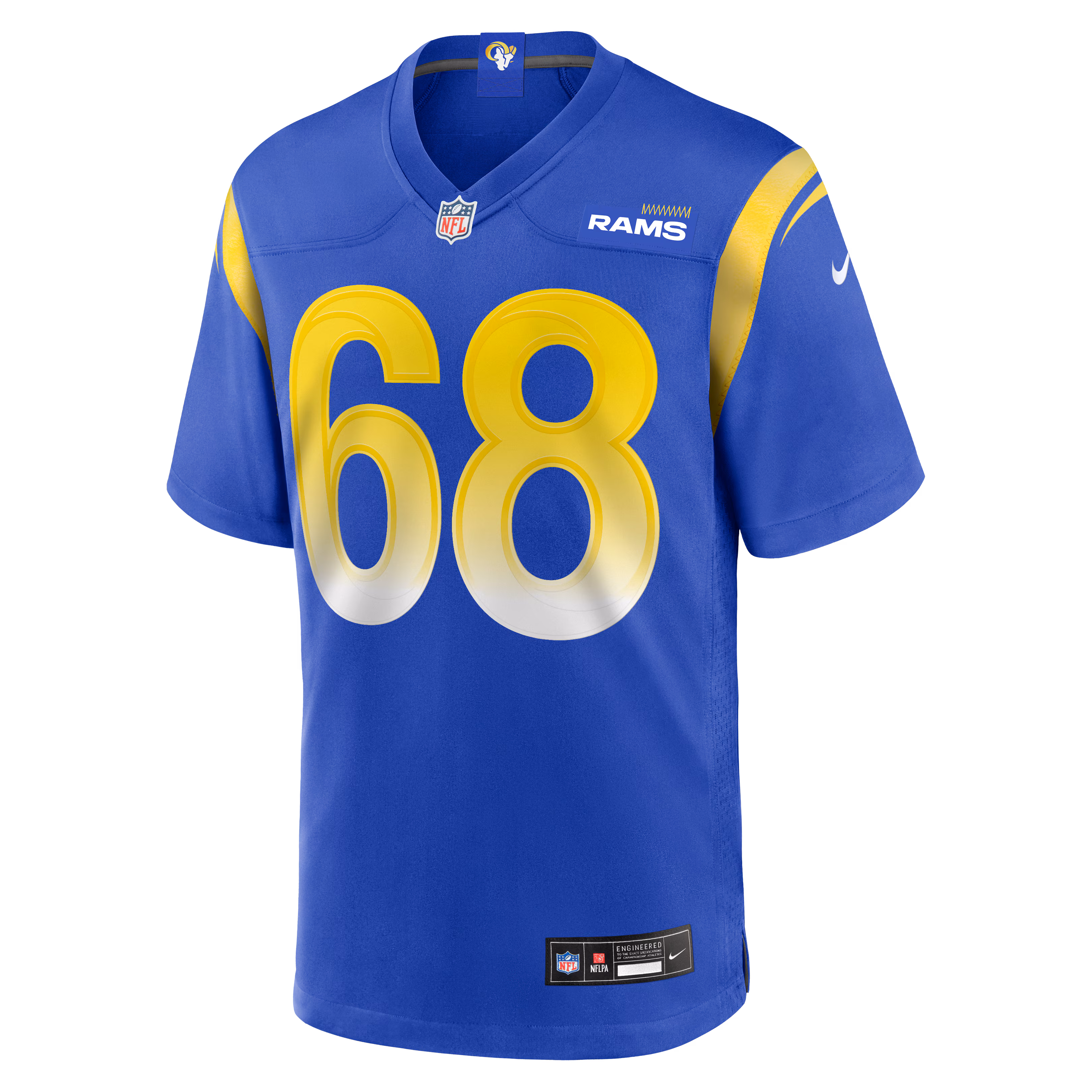 Mike McAllister Los Angeles Rams Nike Home Game Jersey - Royal