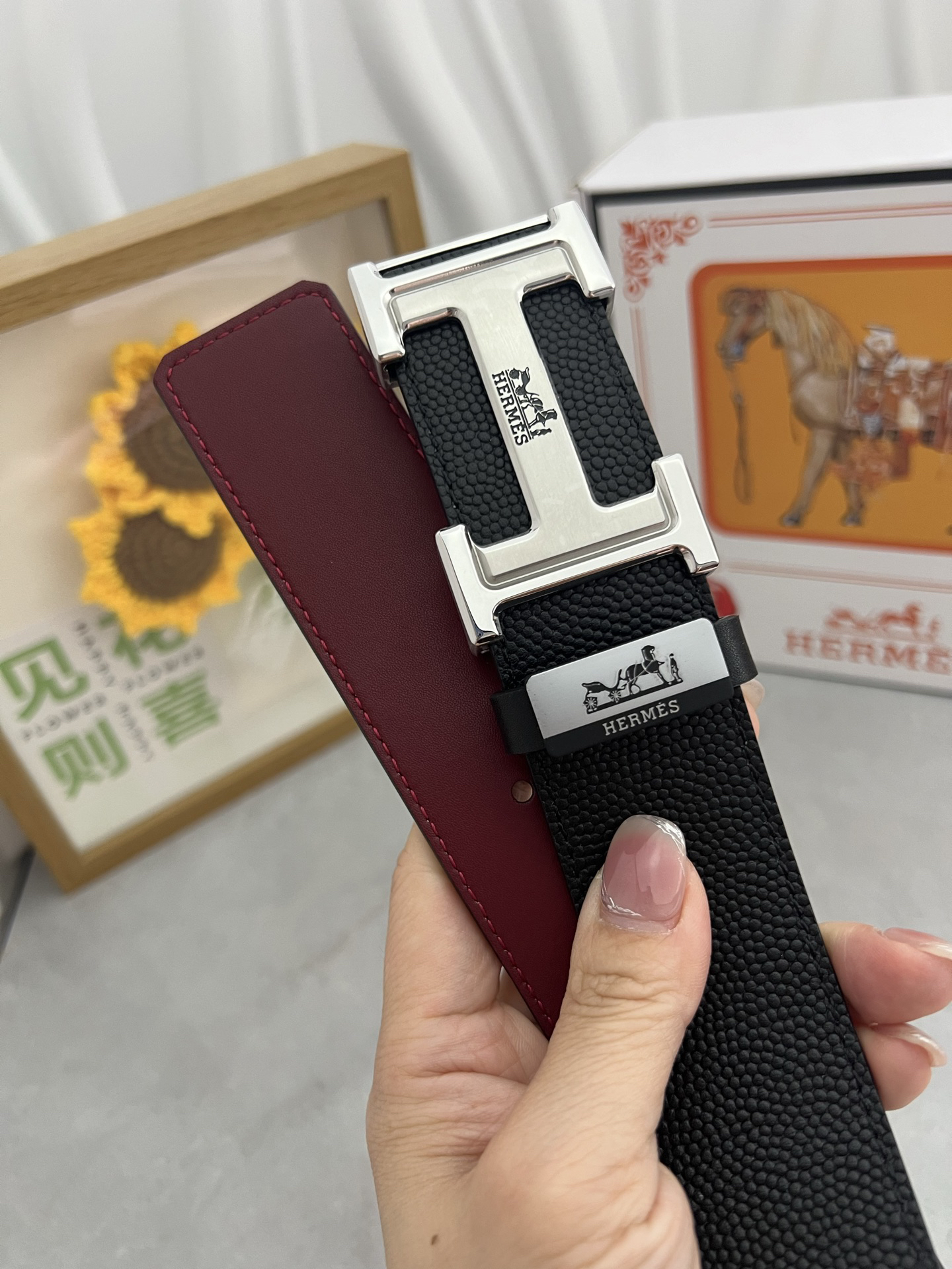 Hermes belt-90