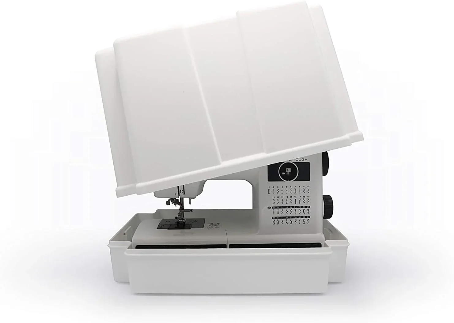Brother Sewing and Quilting Machine, Computerized, 165 Built-in Stitches, LCD Display, Wide Table, 8 Included Presser Feet, White, 20x12x17