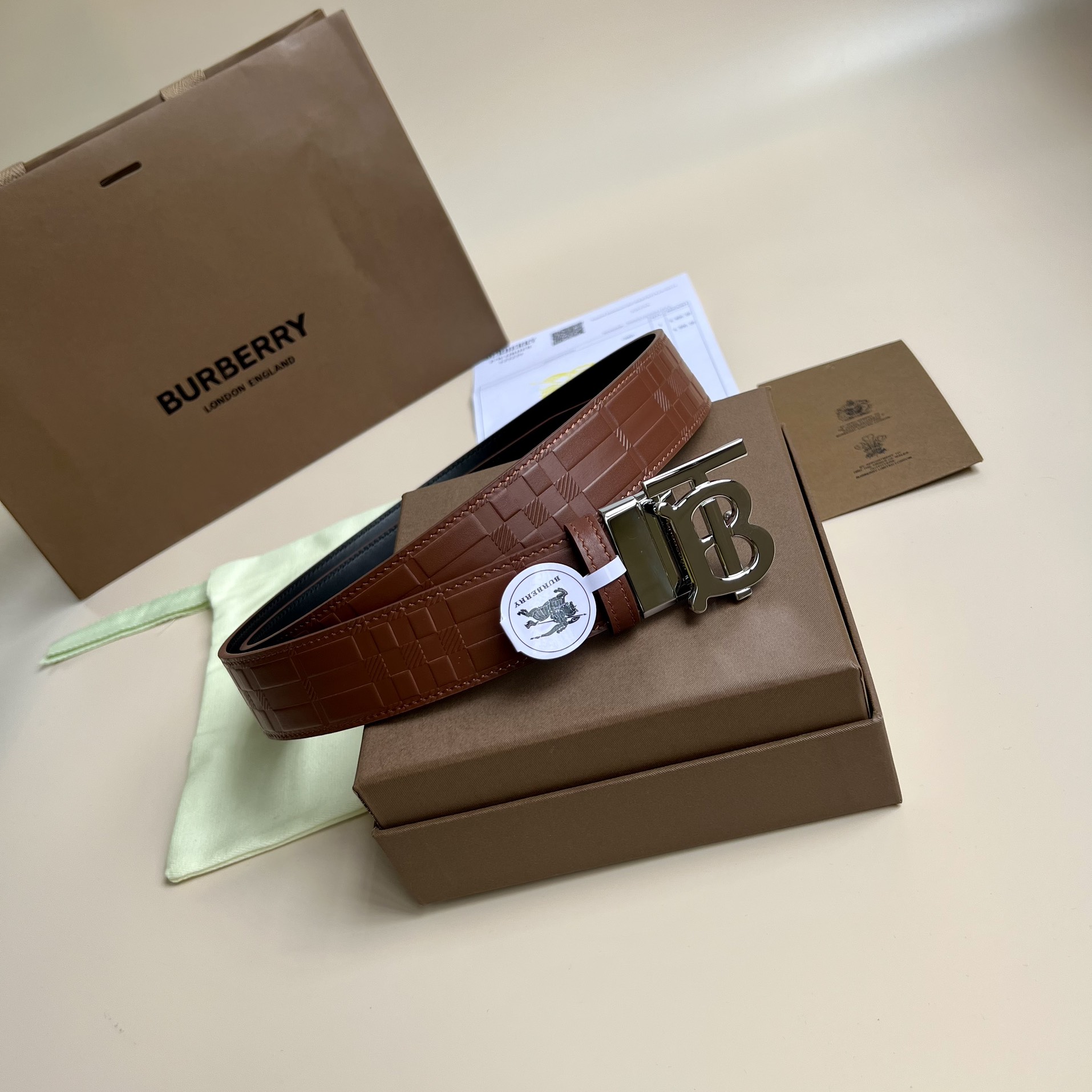 Burberry belt-13