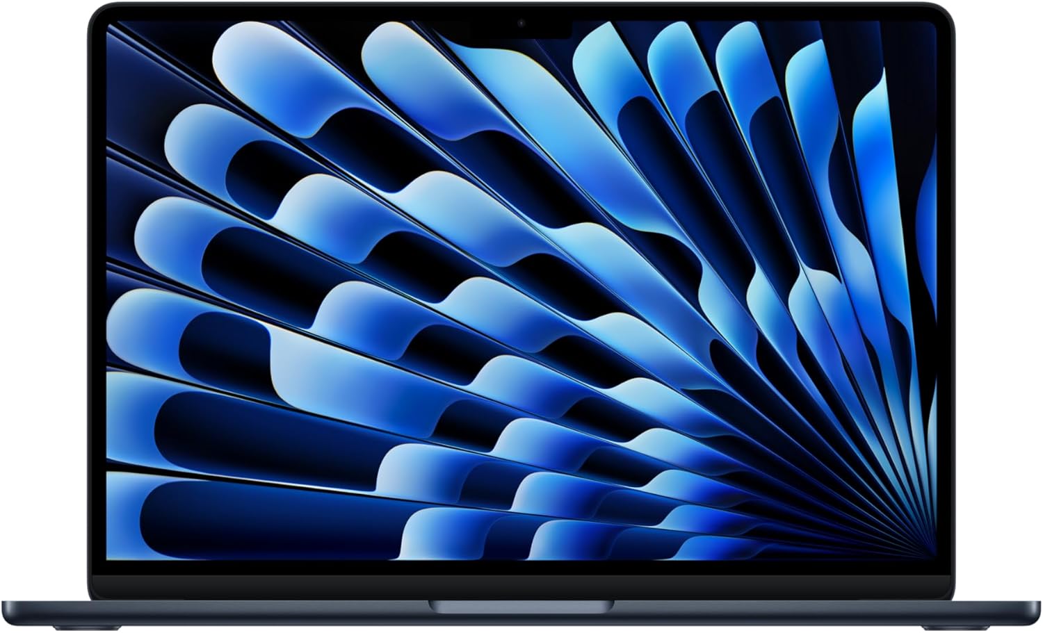 Apple 2025 MacBook Air 13-inch Laptop with M4 chip: Built for Apple Intelligence, 13.6-inch Liquid Retina Display, 16GB Unified Memory, 256GB SSD Storage, 12MP Center Stage Camera, Touch ID; Midnight