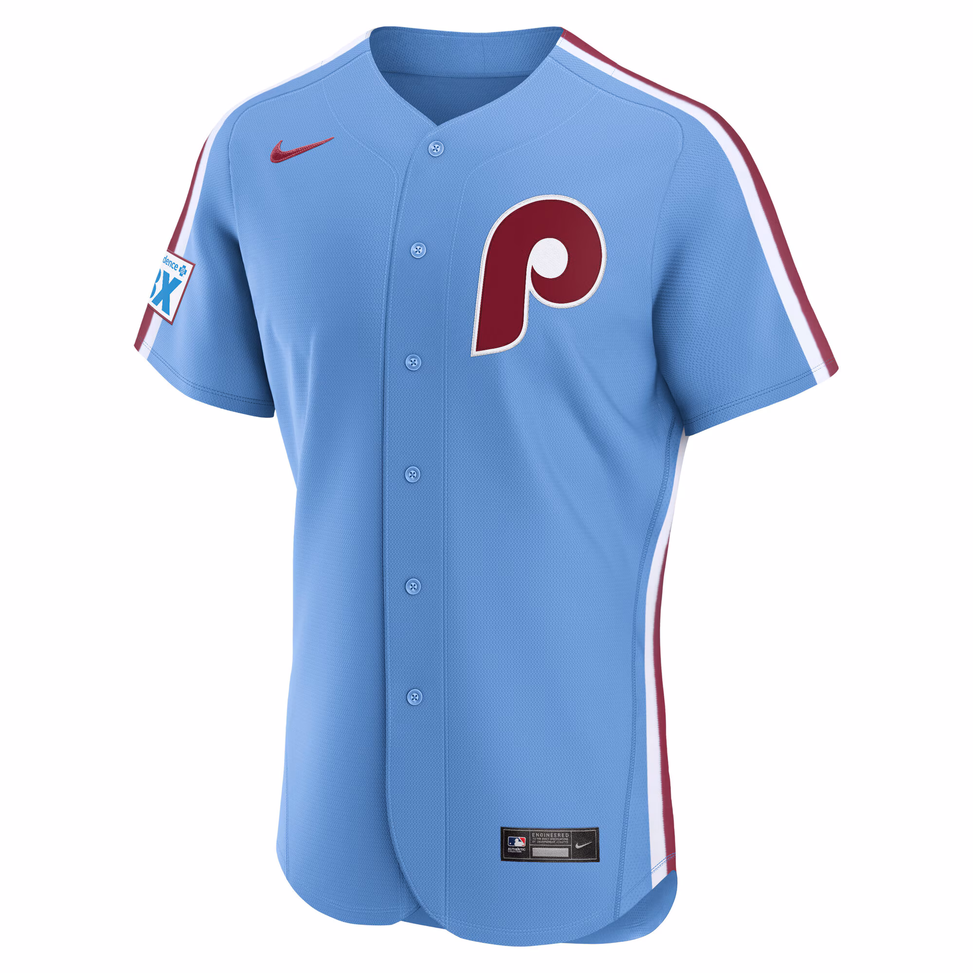 Philadelphia Phillies Nike Alternate Authentic Jersey - Light Blue