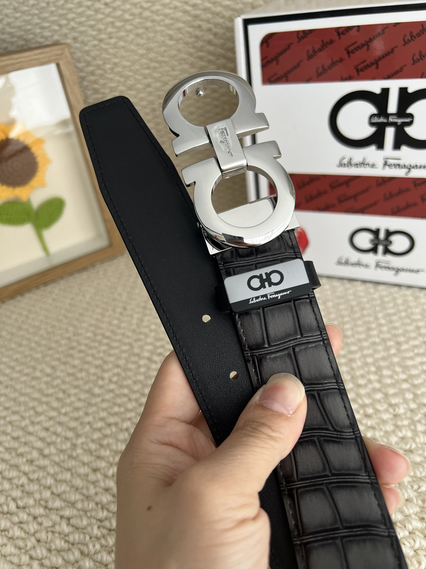 Ferragamo belt-86
