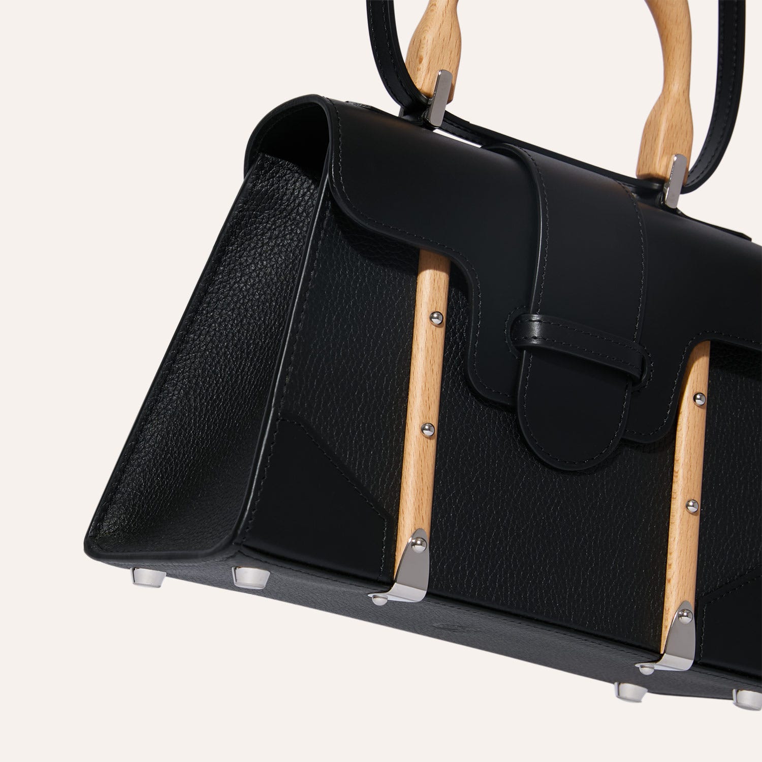 Saïgon Mini bag grained leather