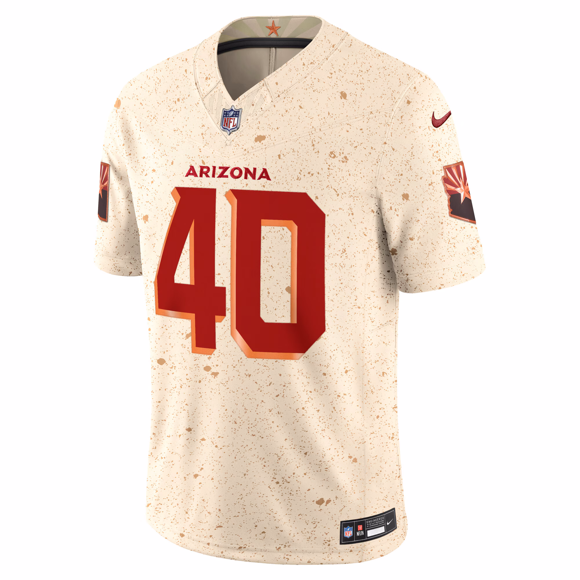 Pat Tillman Arizona Cardinals Nike 2025 Rivalries Collection Stitched Limited Jersey - Natural