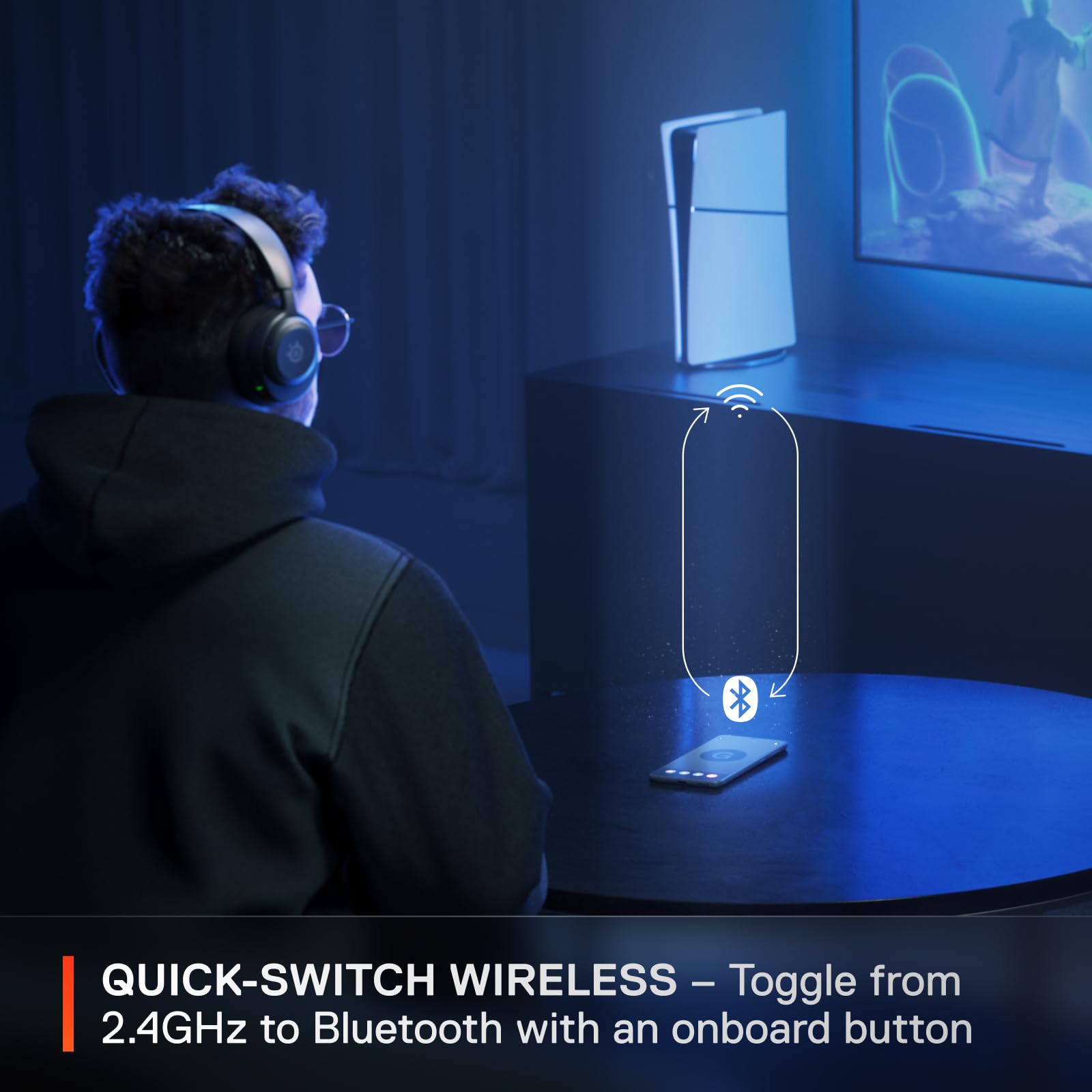 STEELSERIES Arctis Nova 5 Wireless Gaming Headset with Mic