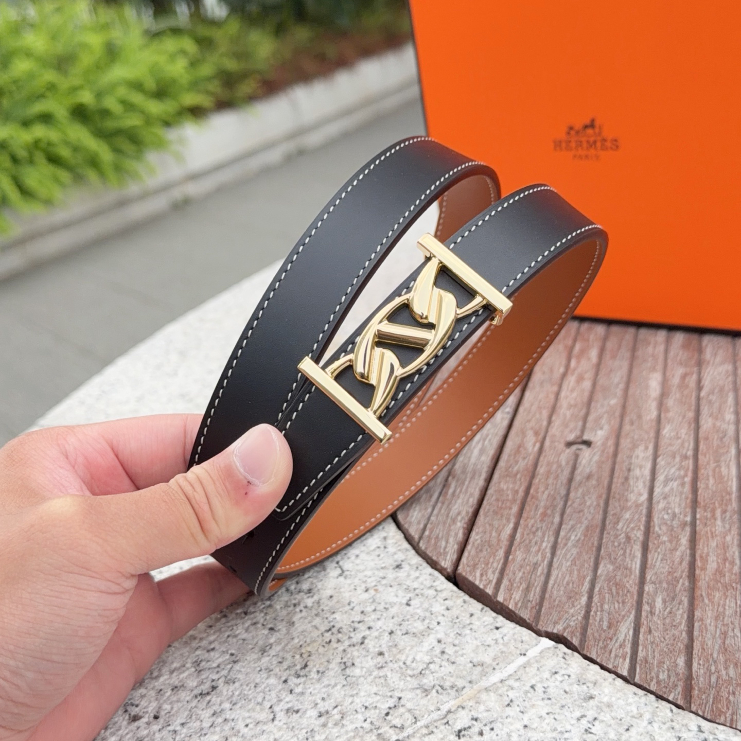Hermes belt-119