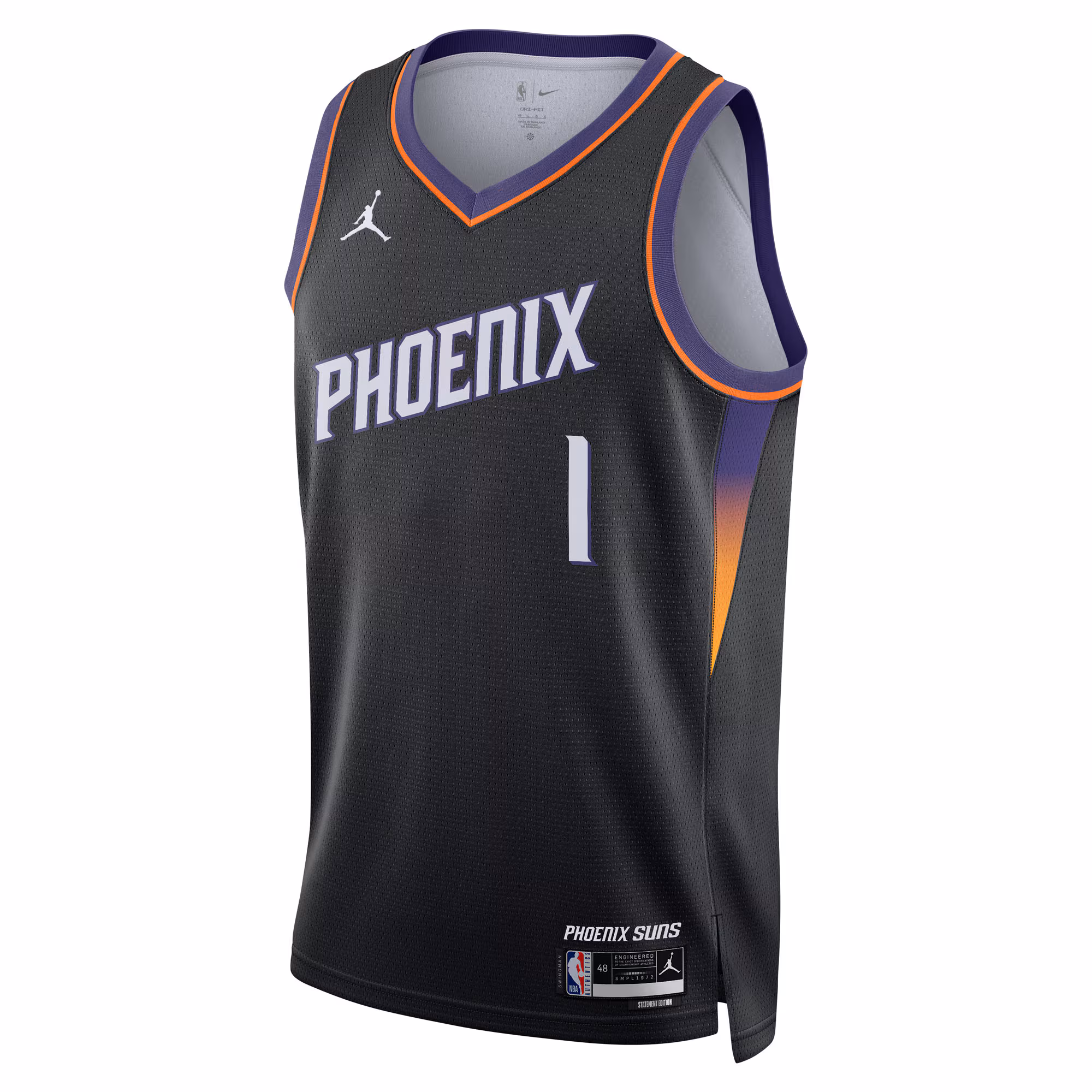 Devin Booker Phoenix Suns Jordan Brand Unisex  Swingman Jersey - Statement Edition - Black