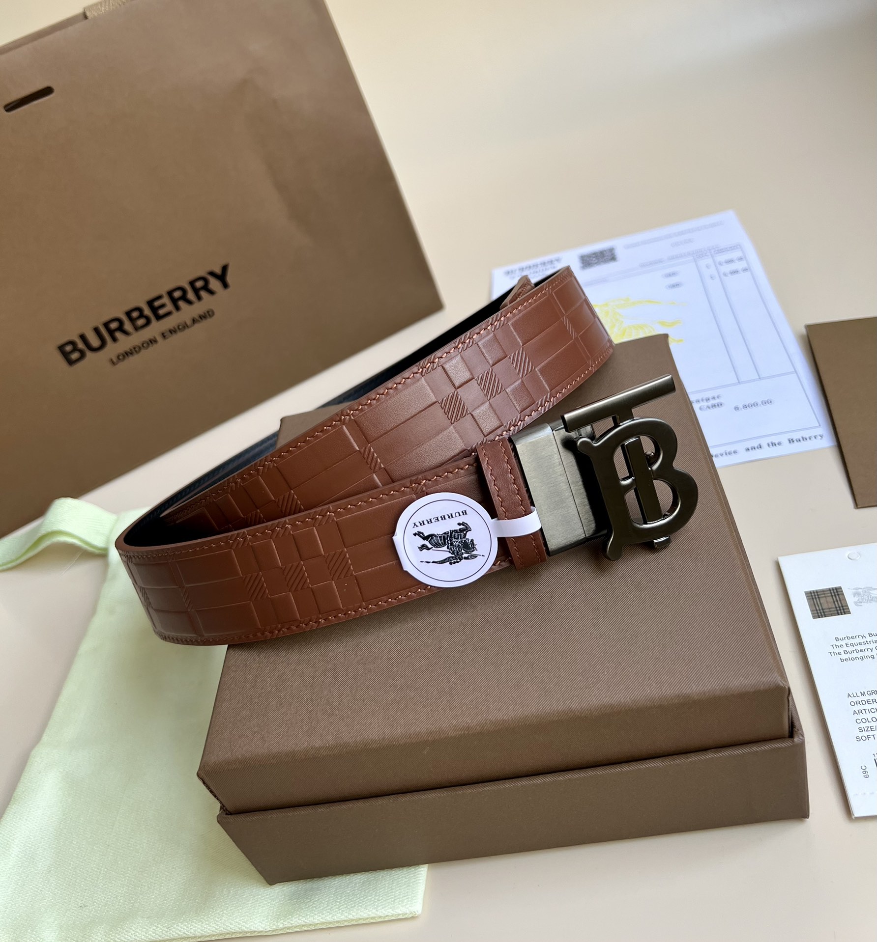 Burberry belt-15