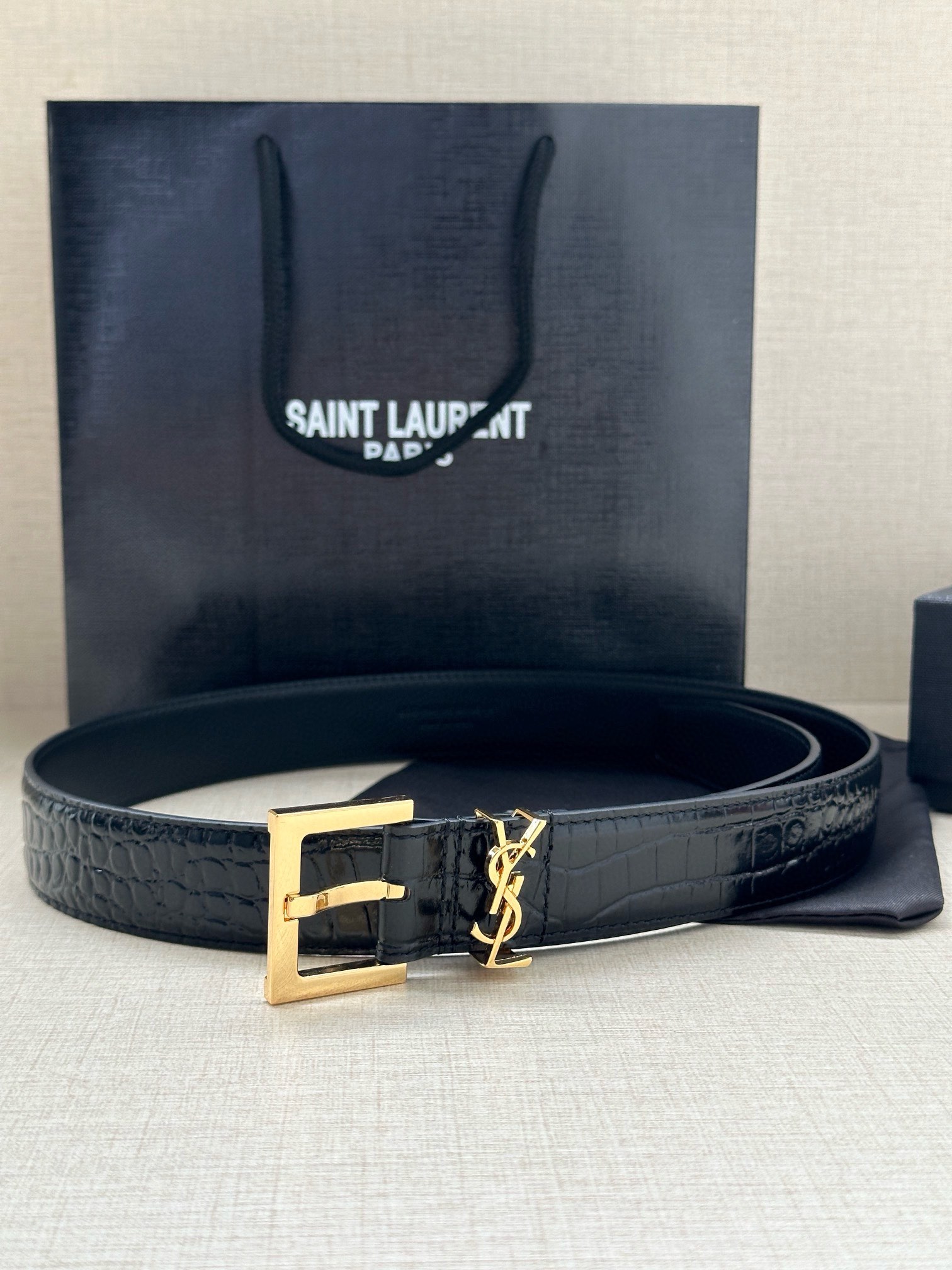 YSL belt-100