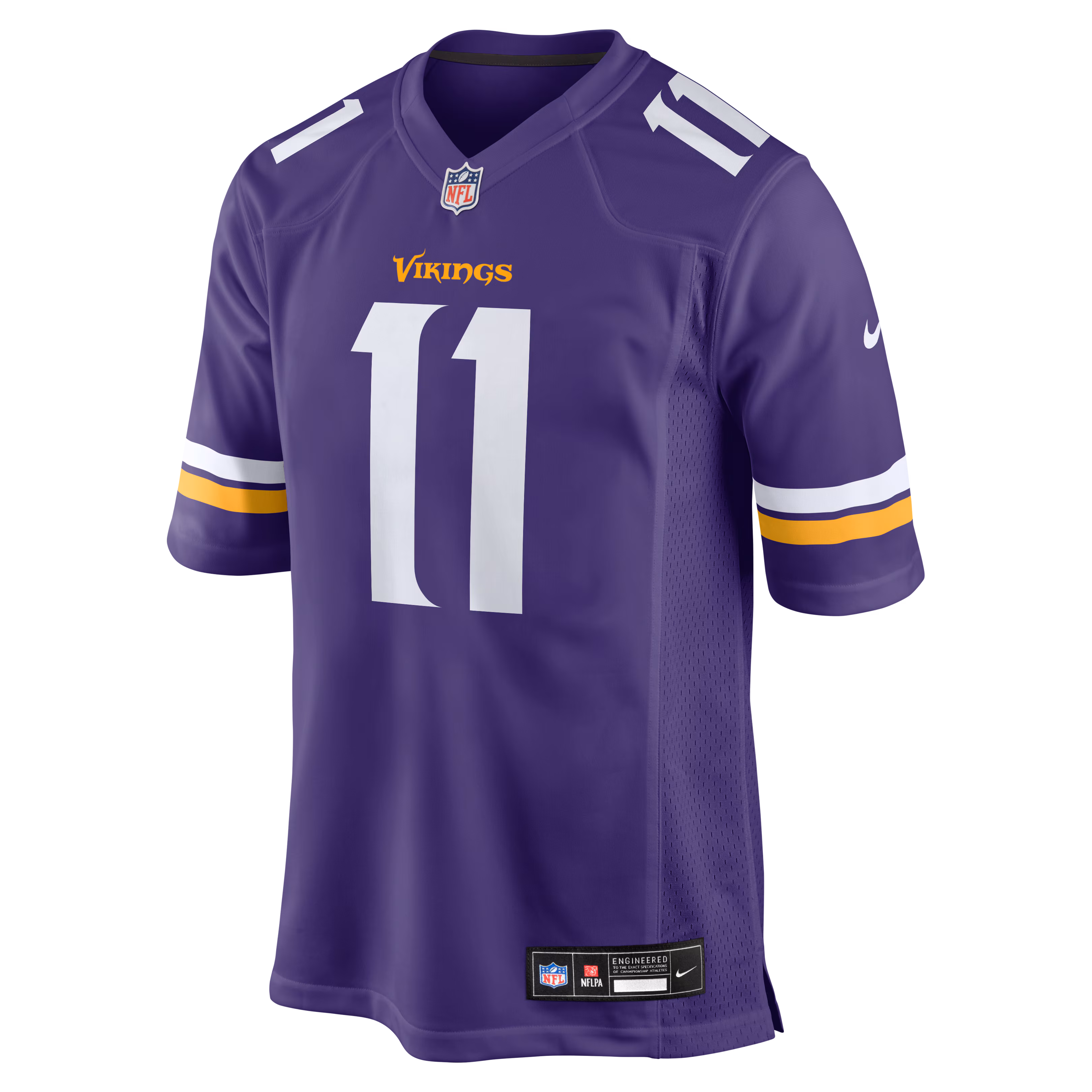 Carson Wentz Minnesota Vikings Nike Team Game Jersey -  Purple