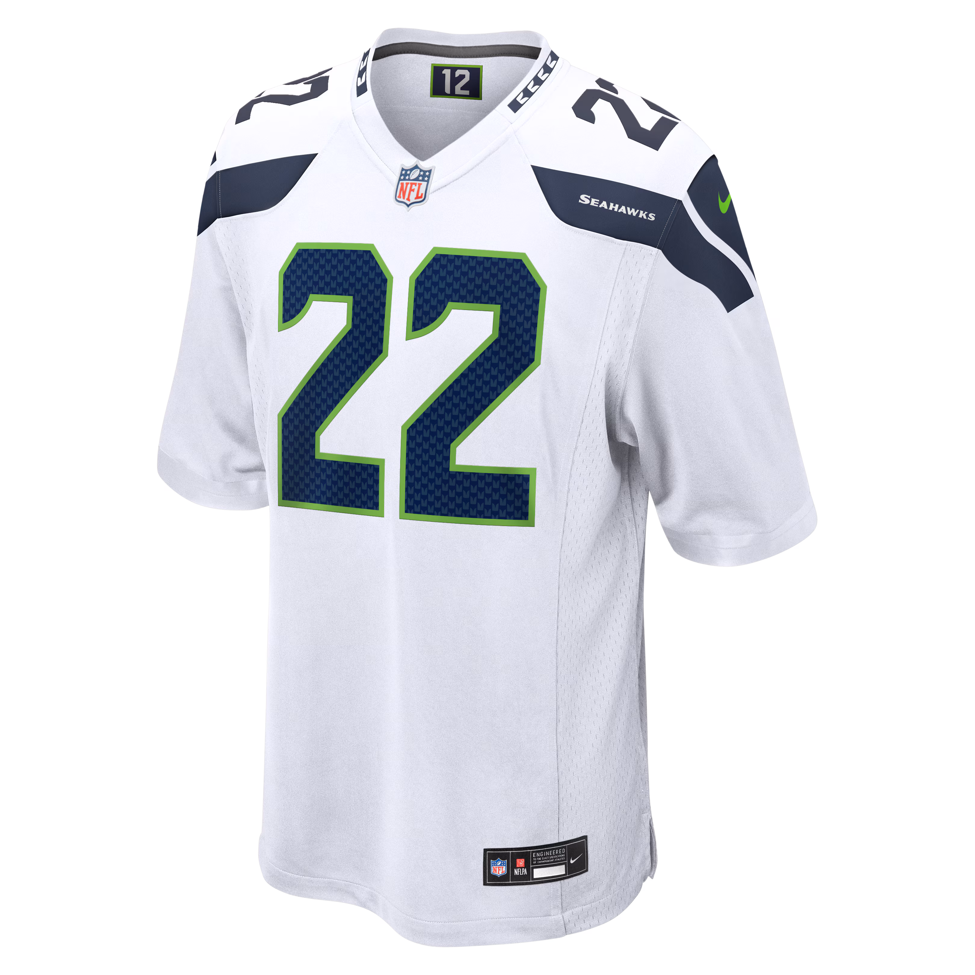 Rashid Shaheed Seattle Seahawks Nike  Game Jersey -  White