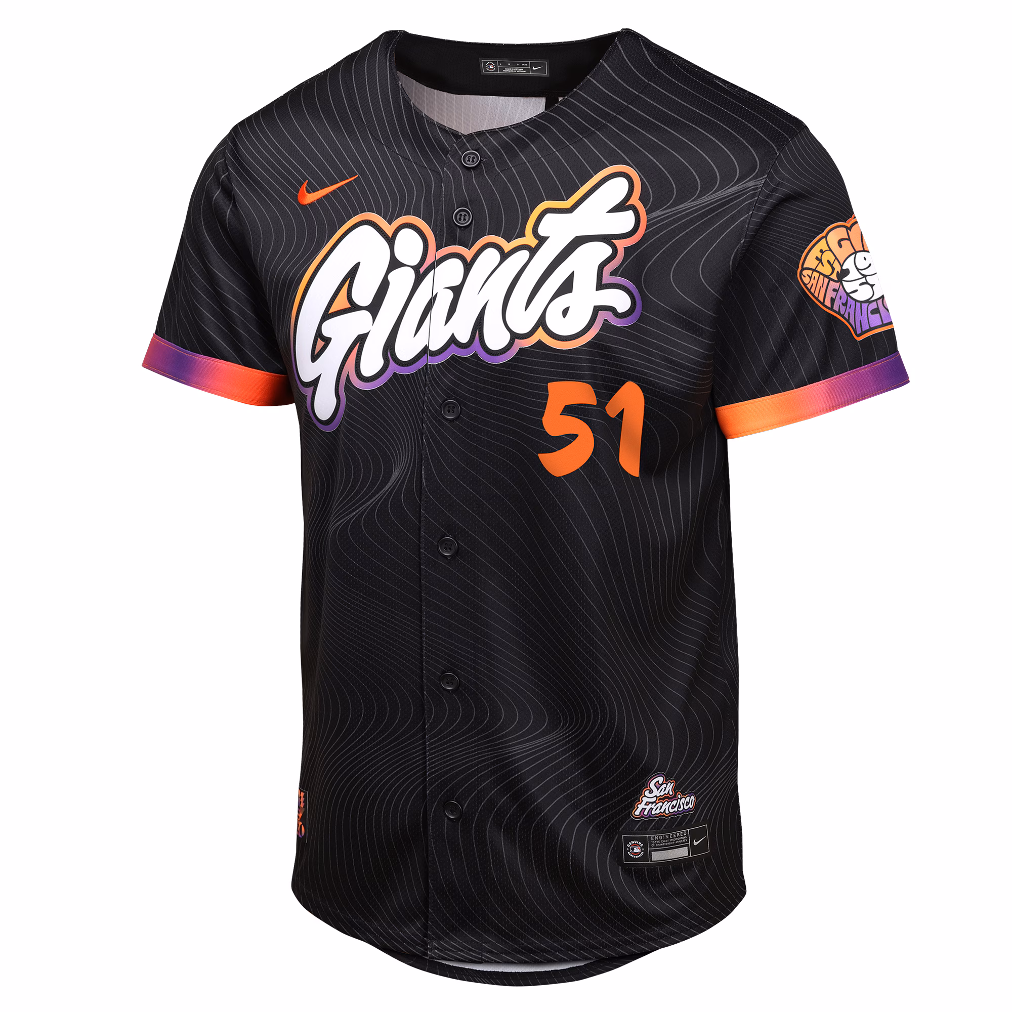 Jung Hoo Lee San Francisco Giants Nike Youth 2025 City Connect Limited Player Jersey - Anthracite
