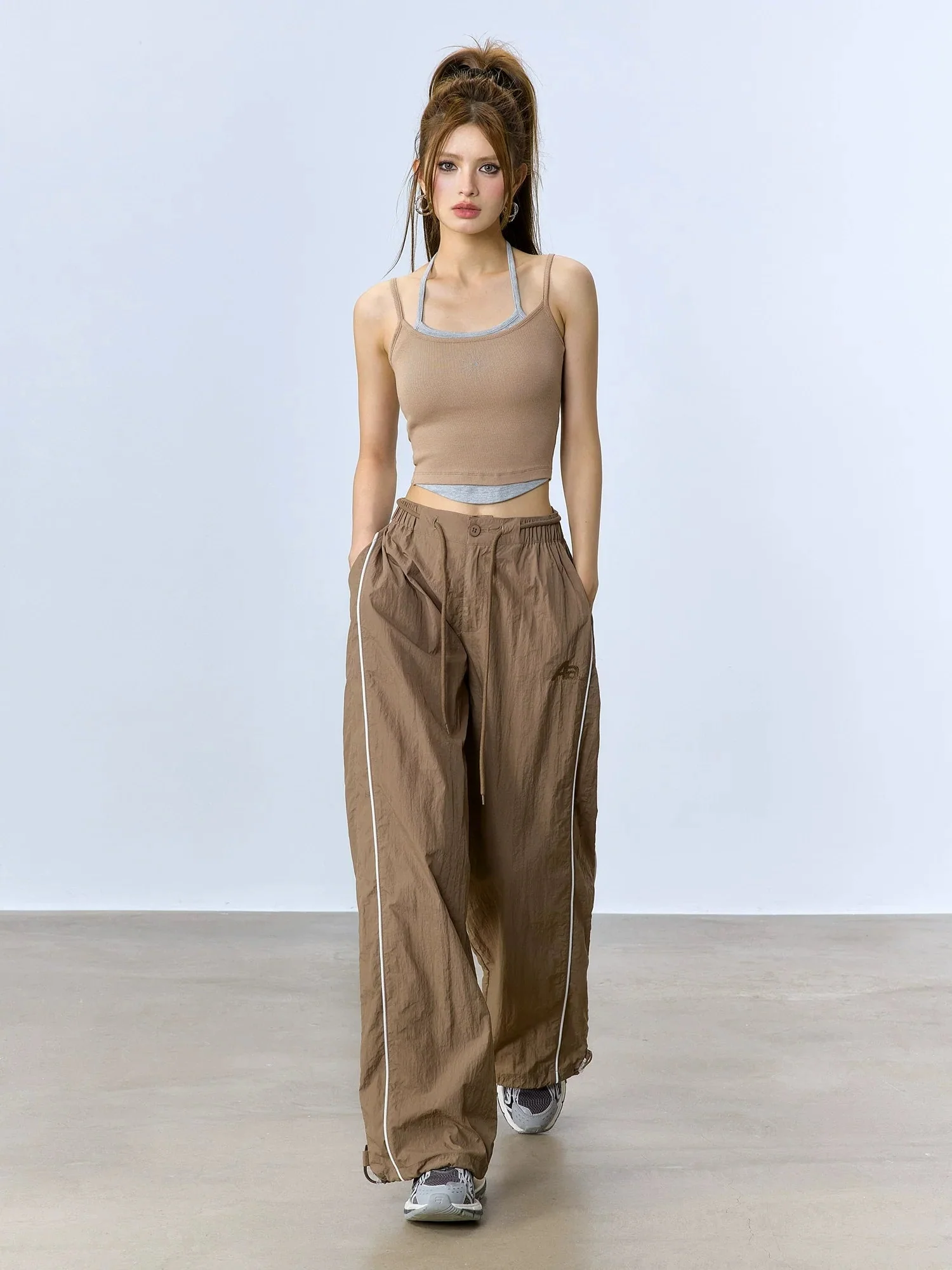 Summer Breathable Casual Overalls Jazz Pants KT3193