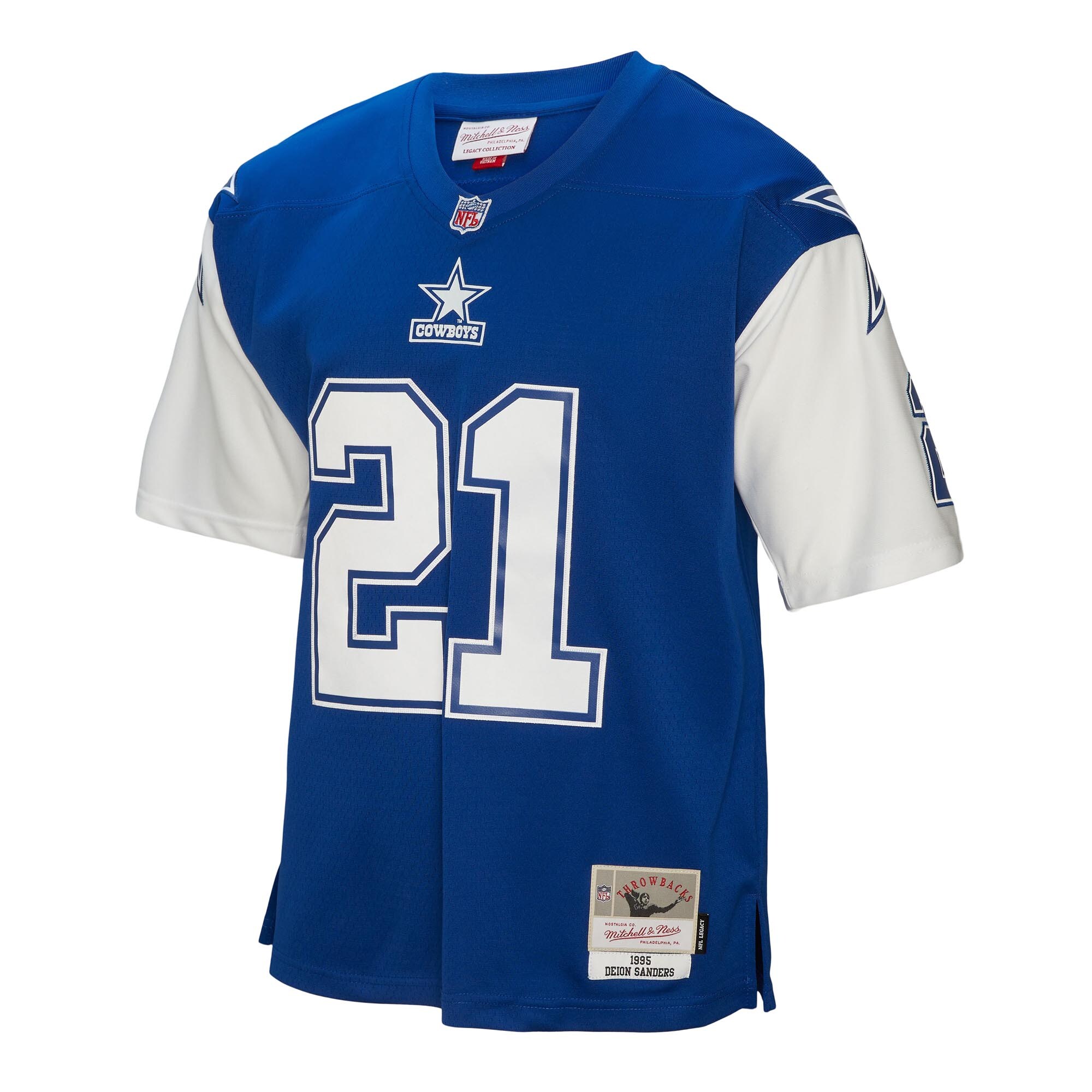 Deion Sanders Dallas Cowboys Mitchell & Ness 1995 Legacy Replica Jersey - Blue