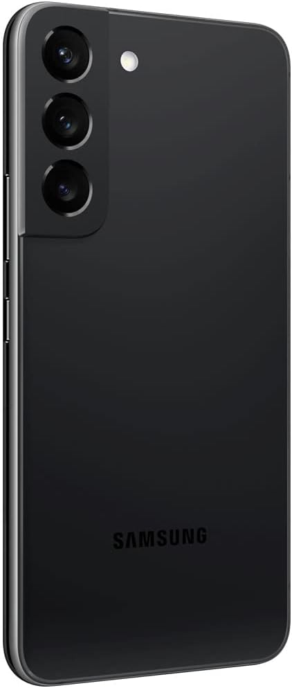 Samsung Galaxy S22 5G, 128GB, Phantom Black - Unlocked (Renewed)