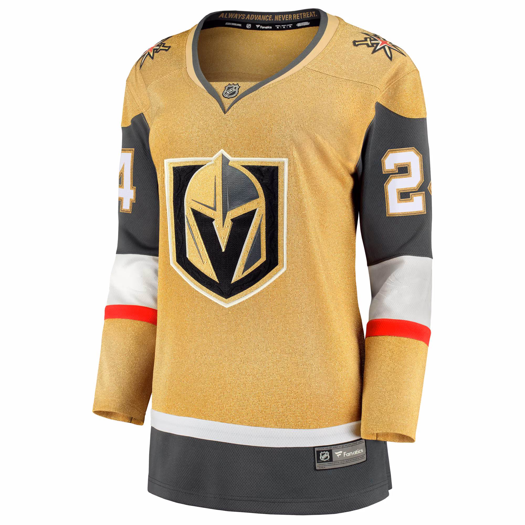 Jaycob Megna Vegas Golden Knights Fanatics Women's Home Breakaway Jersey - Gold