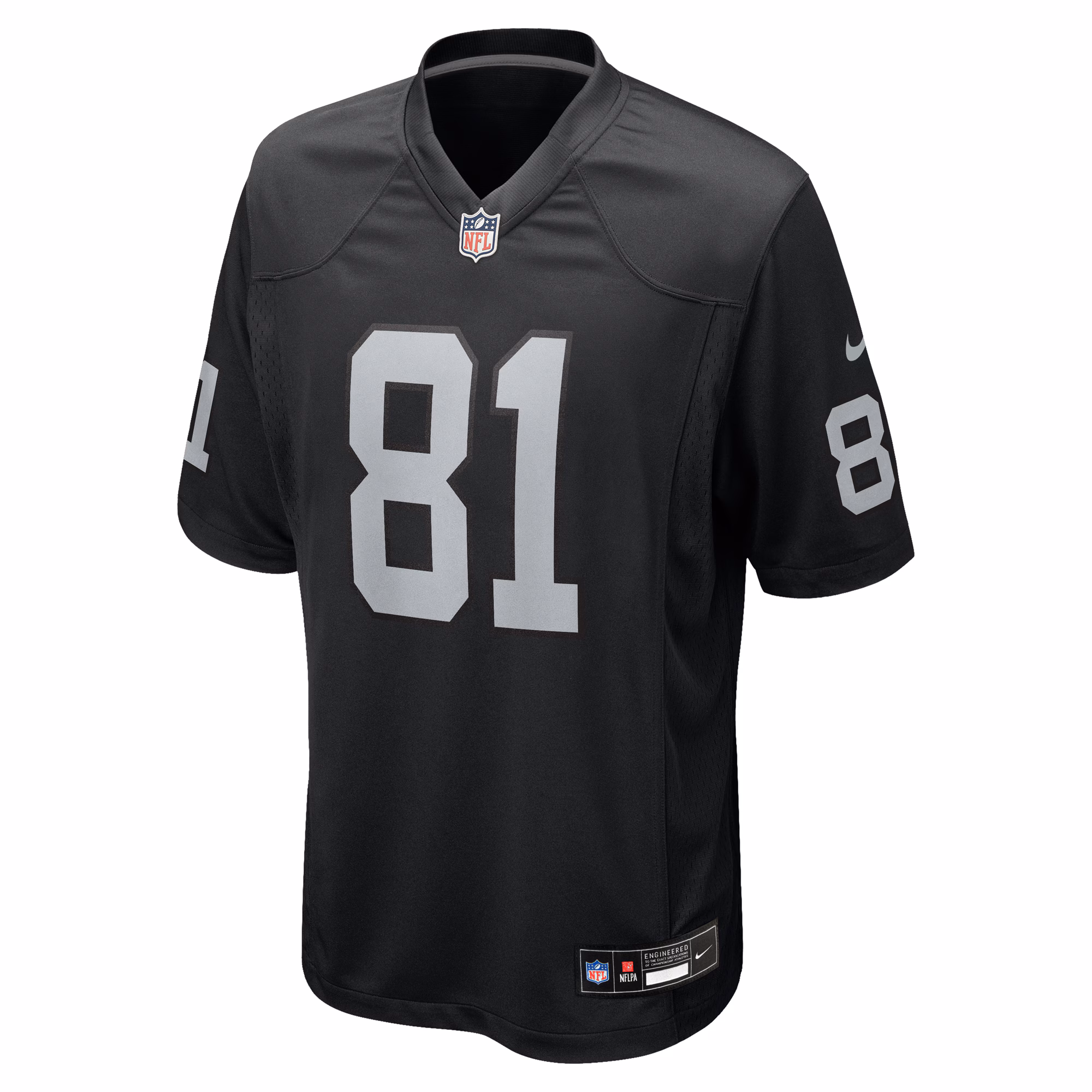 Tim Brown Las Vegas Raiders Nike Game Retired Player Jersey - Black
