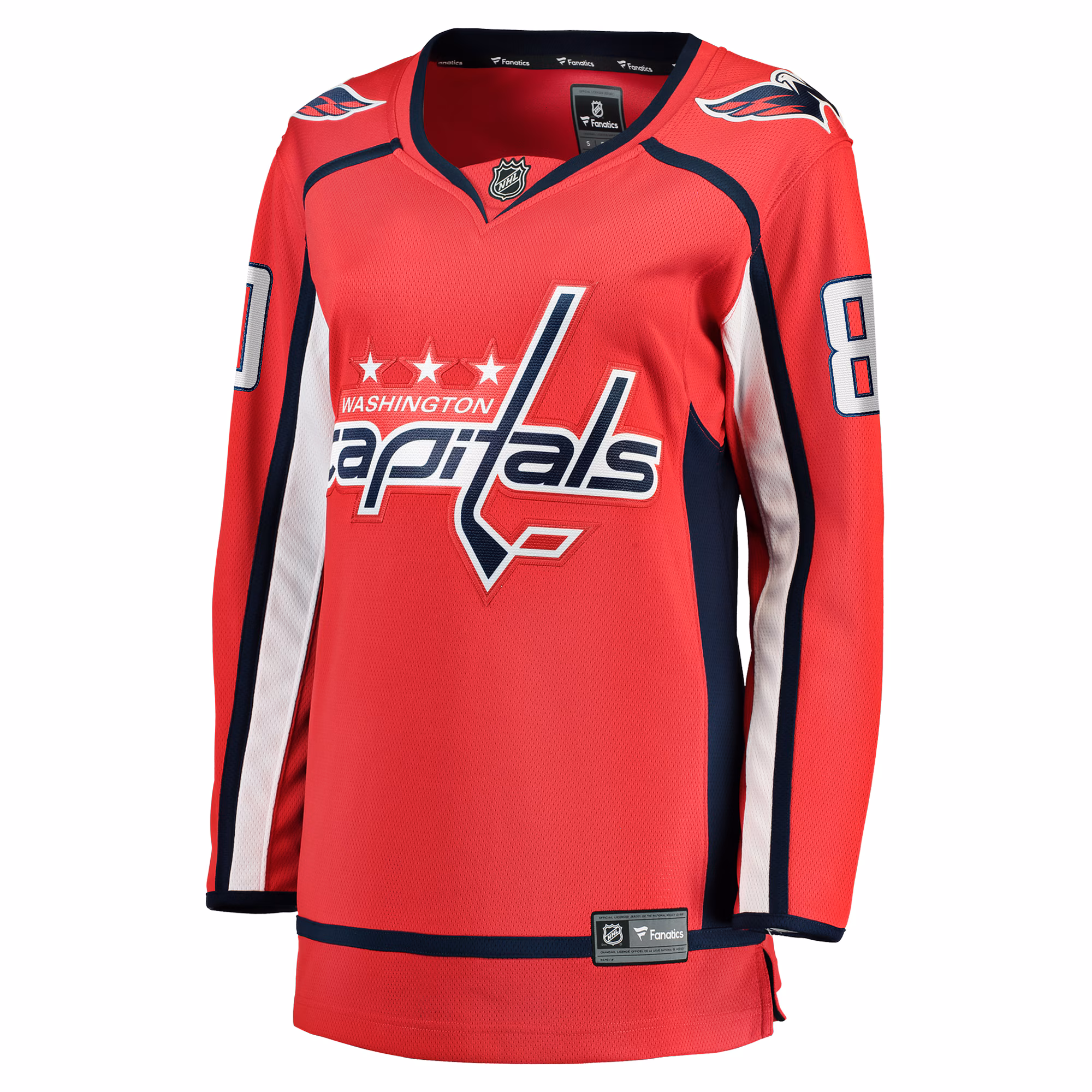 Pierre-Luc Dubois Washington Capitals Fanatics Women's Home Premier Breakaway Player Jersey - Red