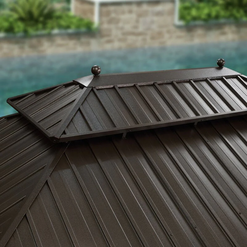 16 Ft. W x 12 FT. D Aluminum Patio Gazebo