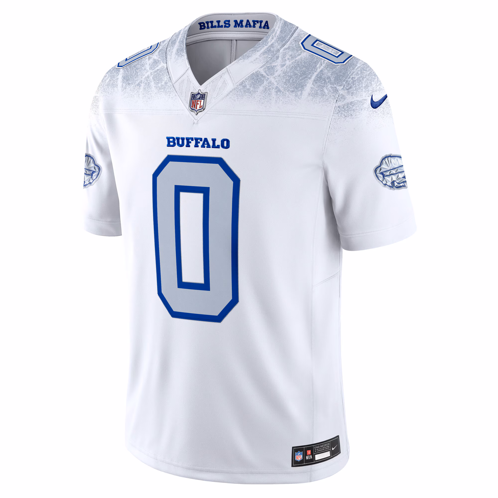 Keon Coleman Buffalo Bills Nike 2025 Rivalries Collection Stitched Limited Jersey - White