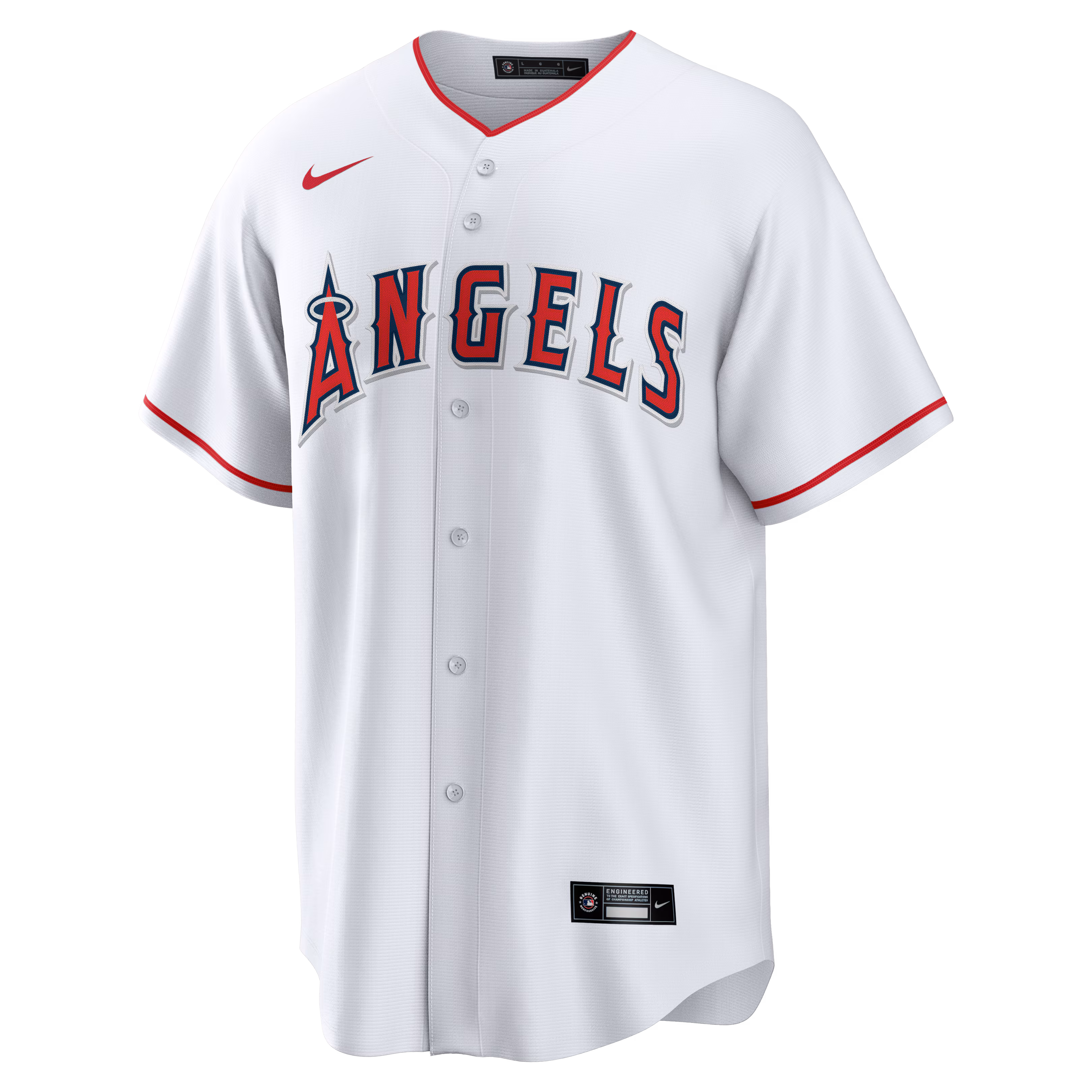 Albert Pujols Los Angeles Angels Nike Home Retired Player Replica Jersey - White