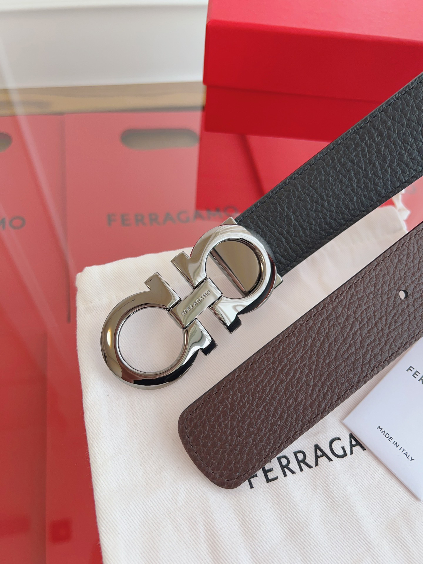 Ferragamo belt-113
