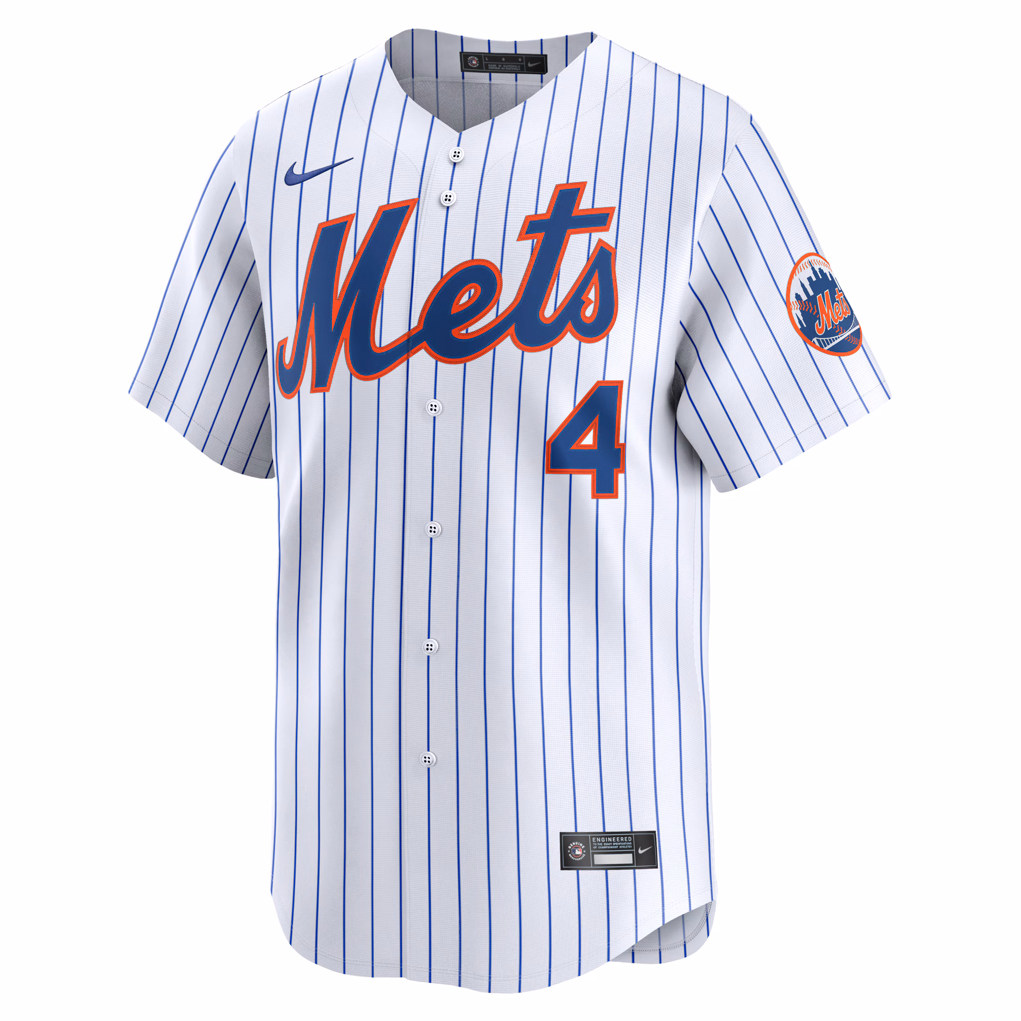 Francisco Alvarez New York Mets Nike Home Limited Player Jersey - White