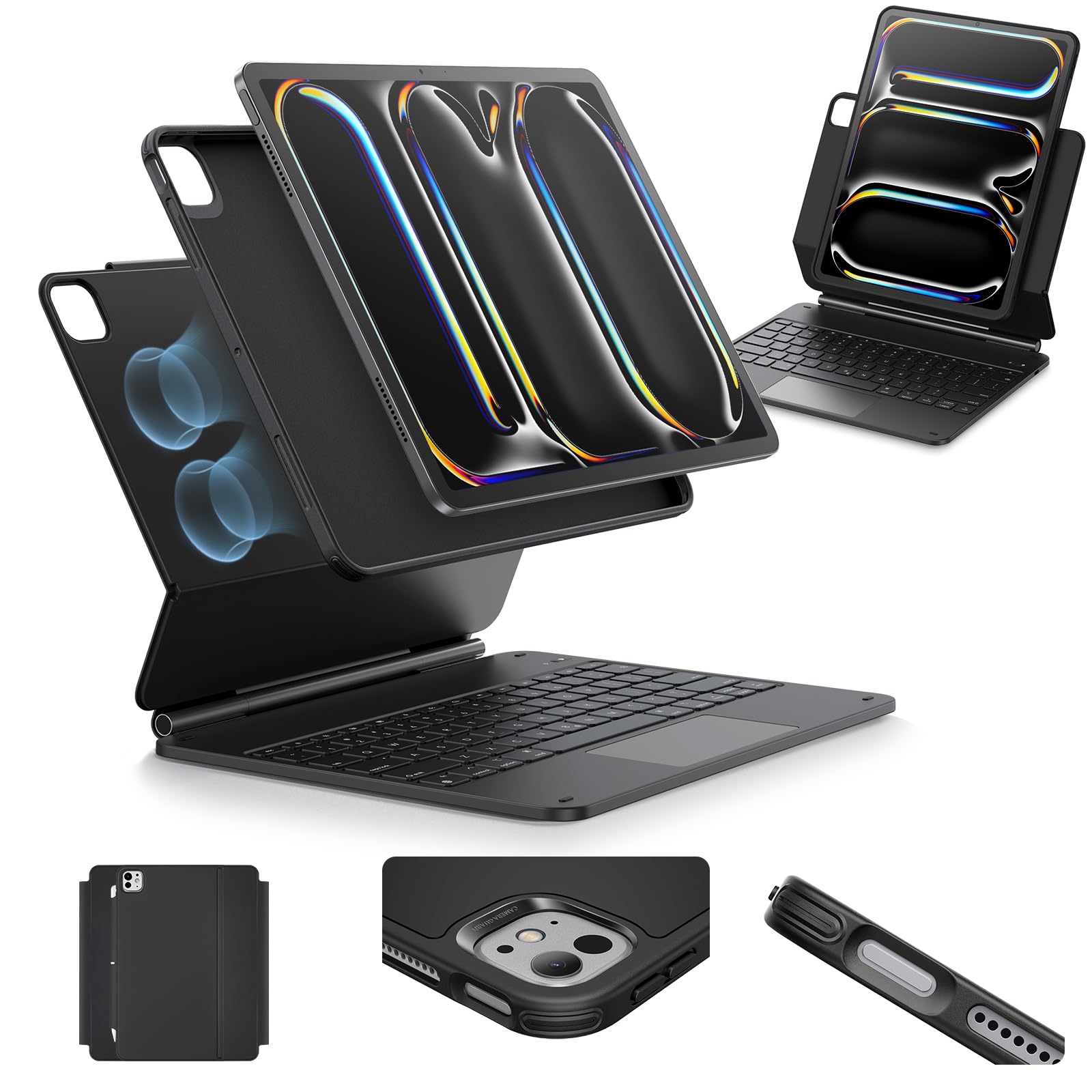 ESR iPad Pro 13 Keyboard Case with Magnetic Stand