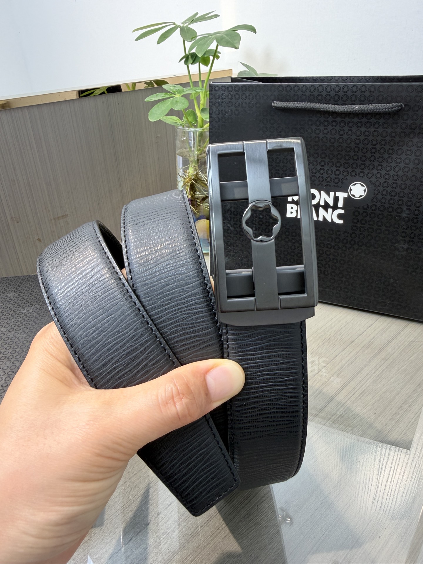 Montblanc belt-93