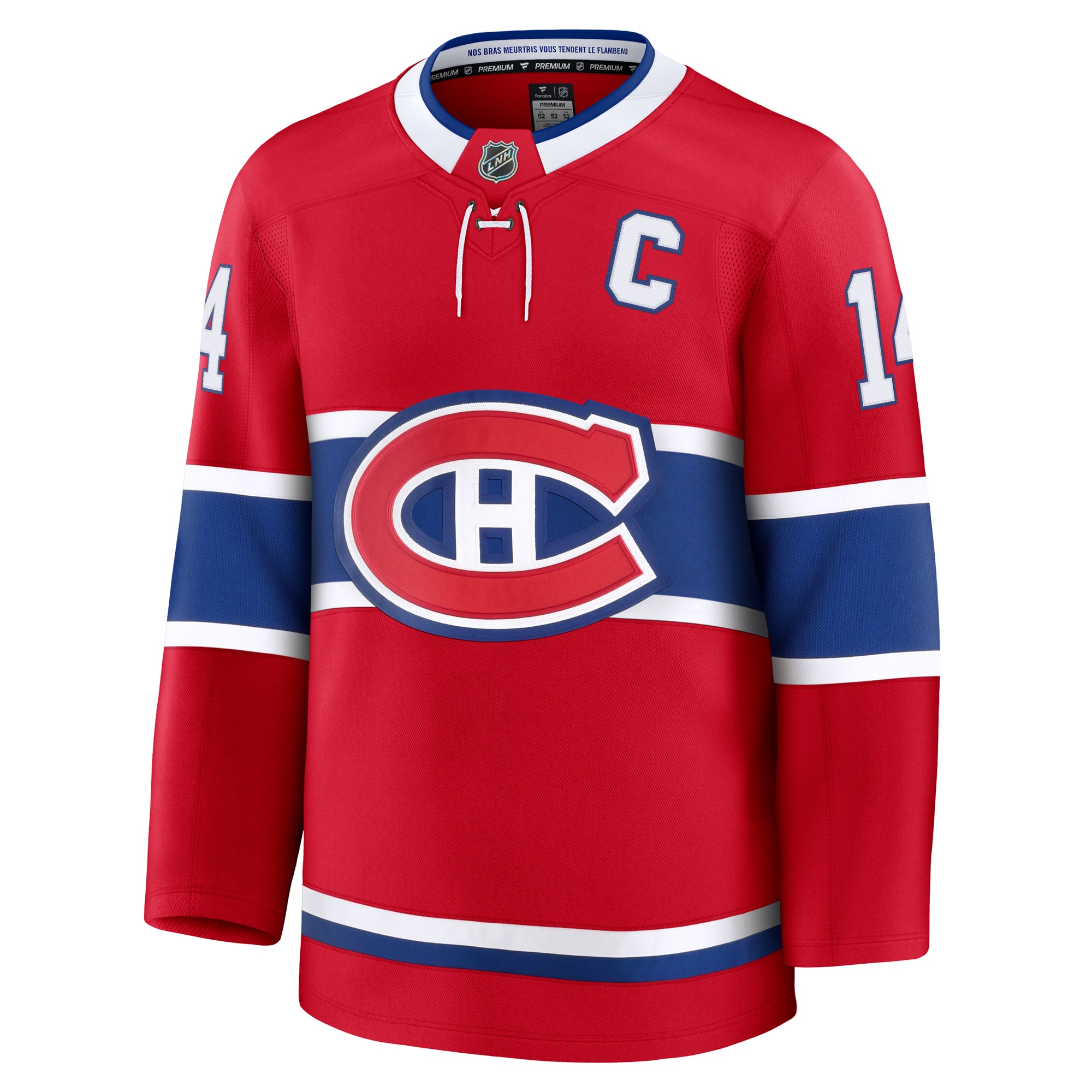 Nick Suzuki Montreal Canadiens Fanatics Home Premium Jersey - Red