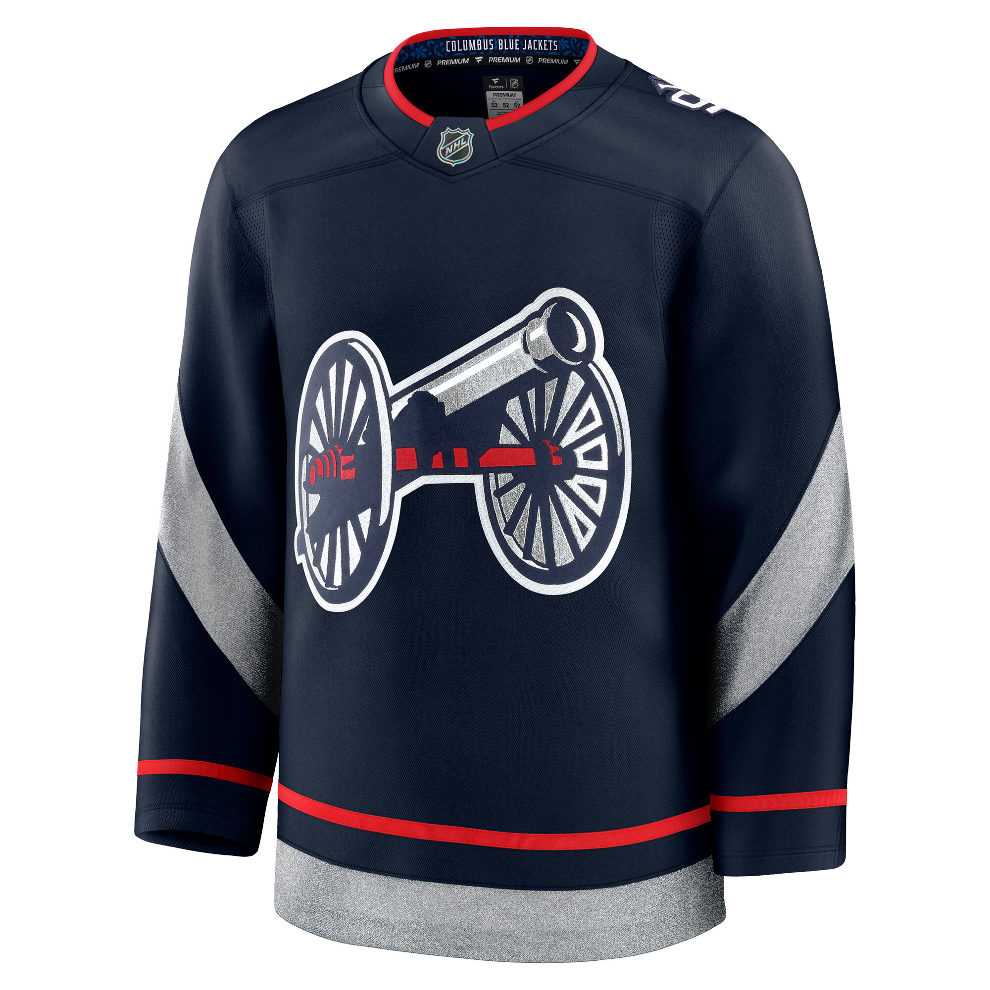 Columbus Blue Jackets Fanatics 2025 NHL Stadium Series Premium Jersey - Navy