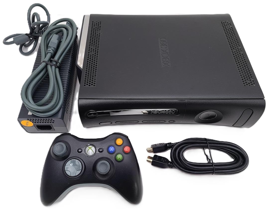 Xbox 360 Elite System Console Includes 120GB Hard Drive (Renewed)