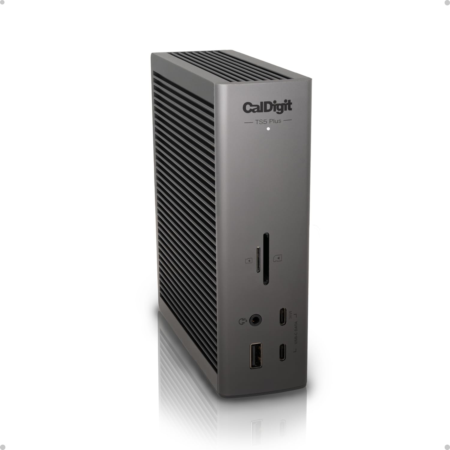 CALDIGIT TS5 Plus Thunderbolt 5 Dock - 20 Port 140W Charging