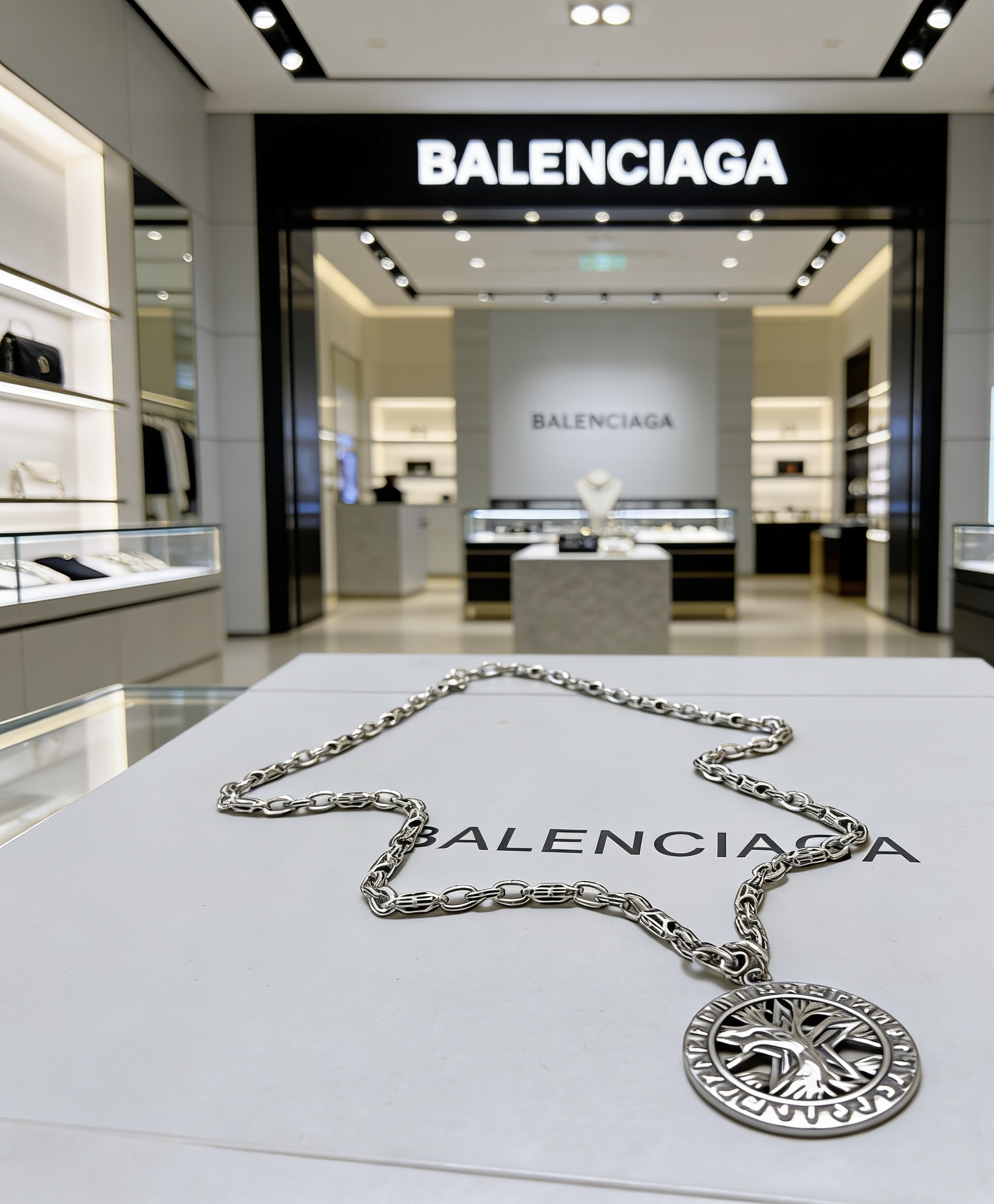 Balenciaga necklace-40