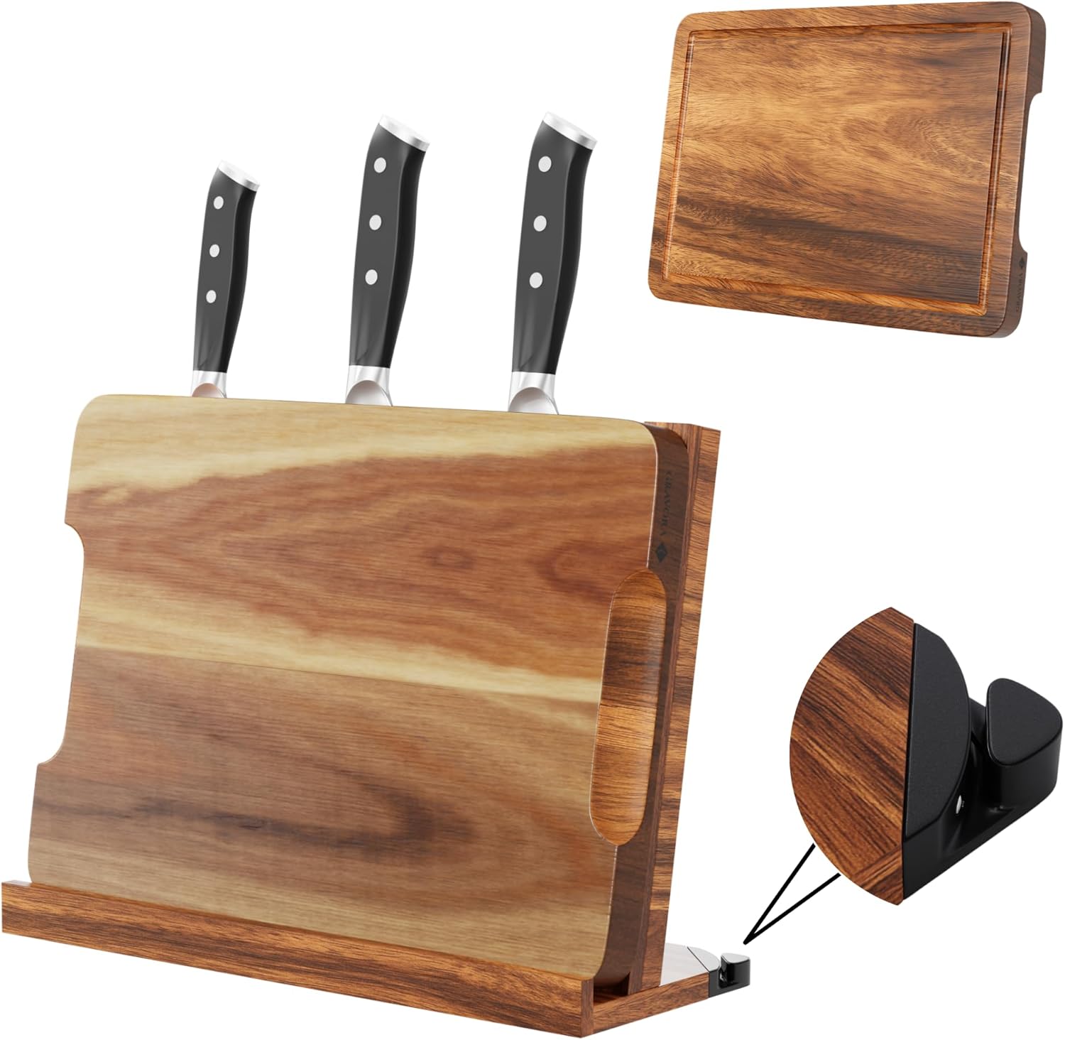 3 in 1 Magnetic Knife Block Stand, 14
